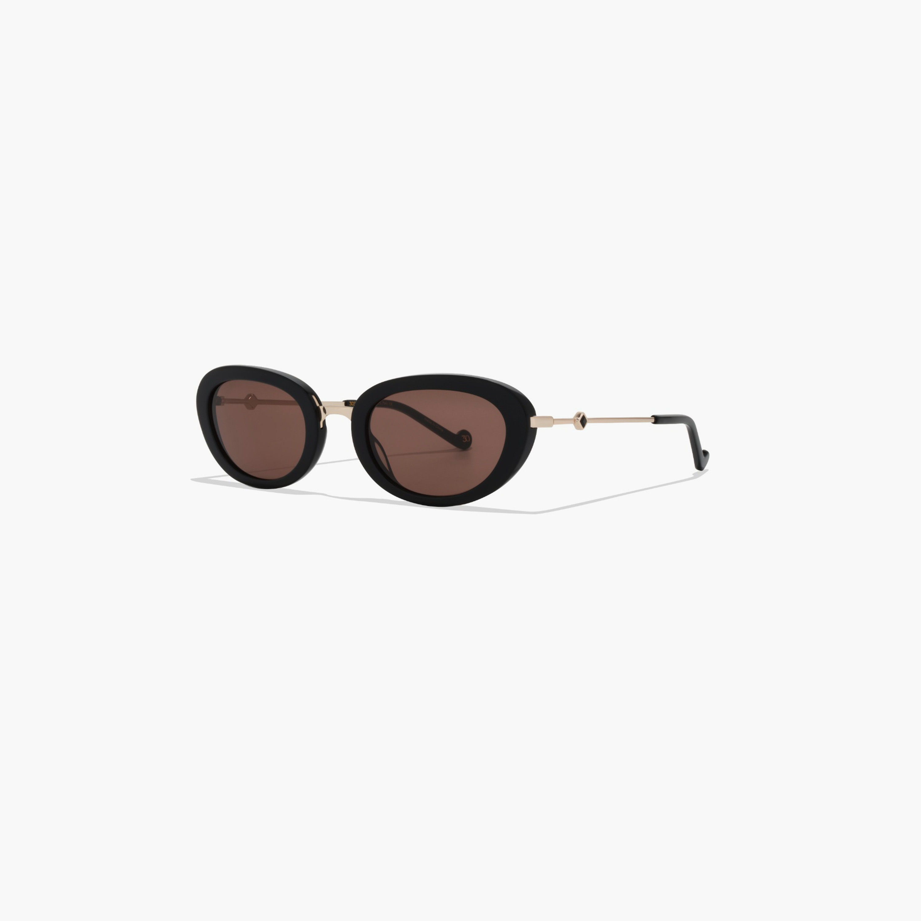 30صندايز- نظارة شمسية تشاندرا بيضاوية بنية مقاس 52 مم - 30S-000433-0104-women-sunglasses-image-3