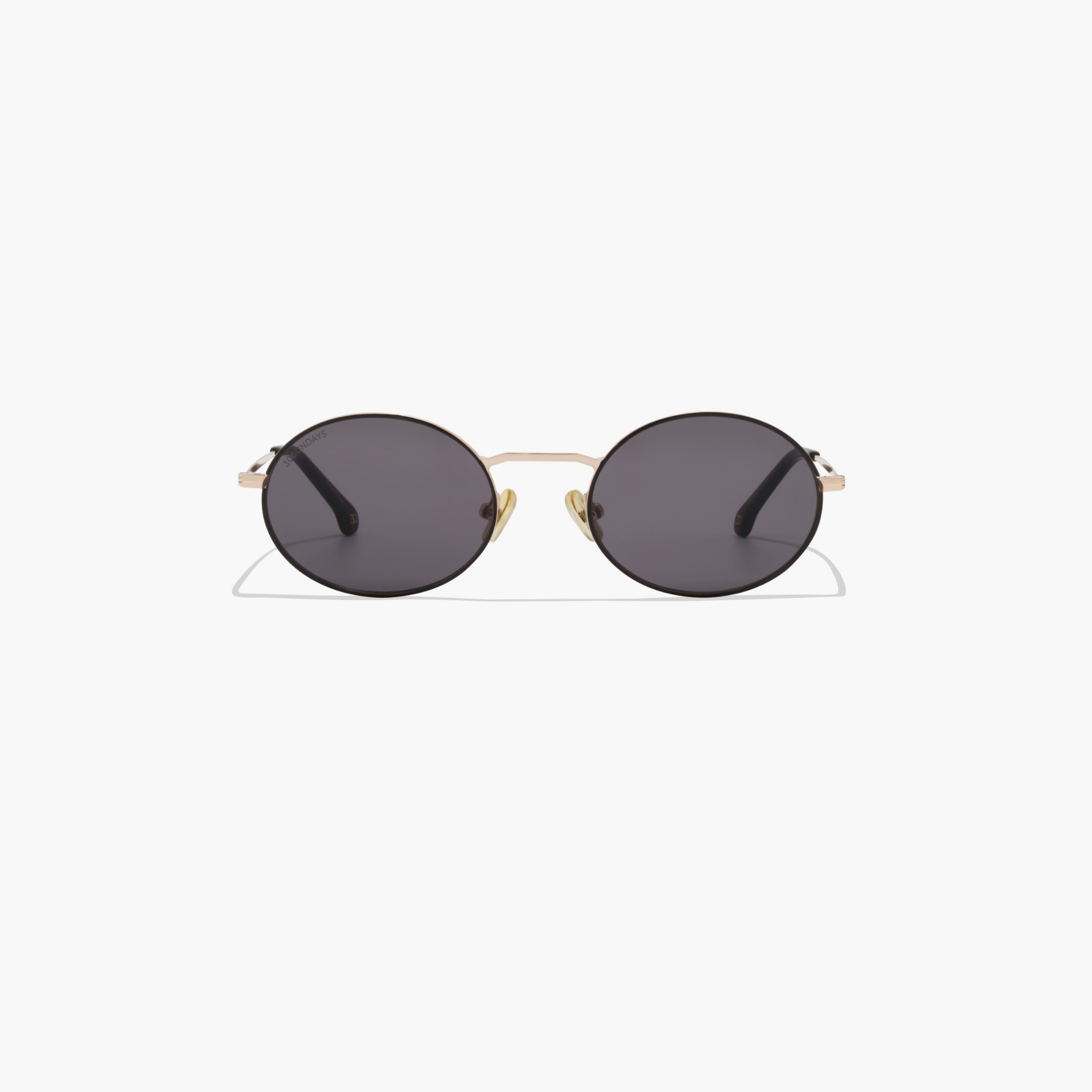 30Sundays Vesper 53MM Grey Oval Sunglasses - 30S-000437-0107-men-sunglasses-image-1
