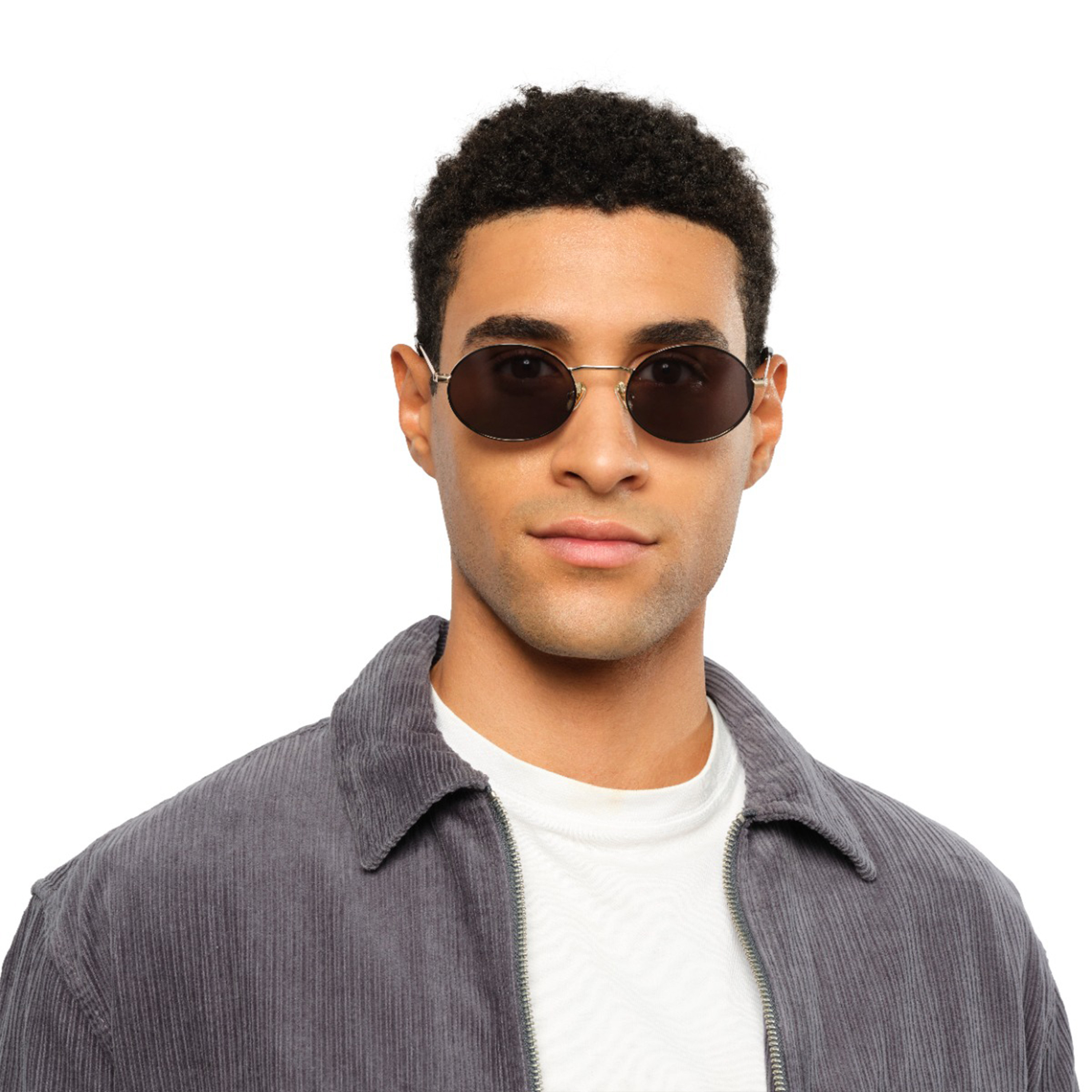 30صندايز- نظارة شمسية فيسبر بيضاوية رمادية مقاس 53 مم - 30S-000437-0107-men-sunglasses-image-5