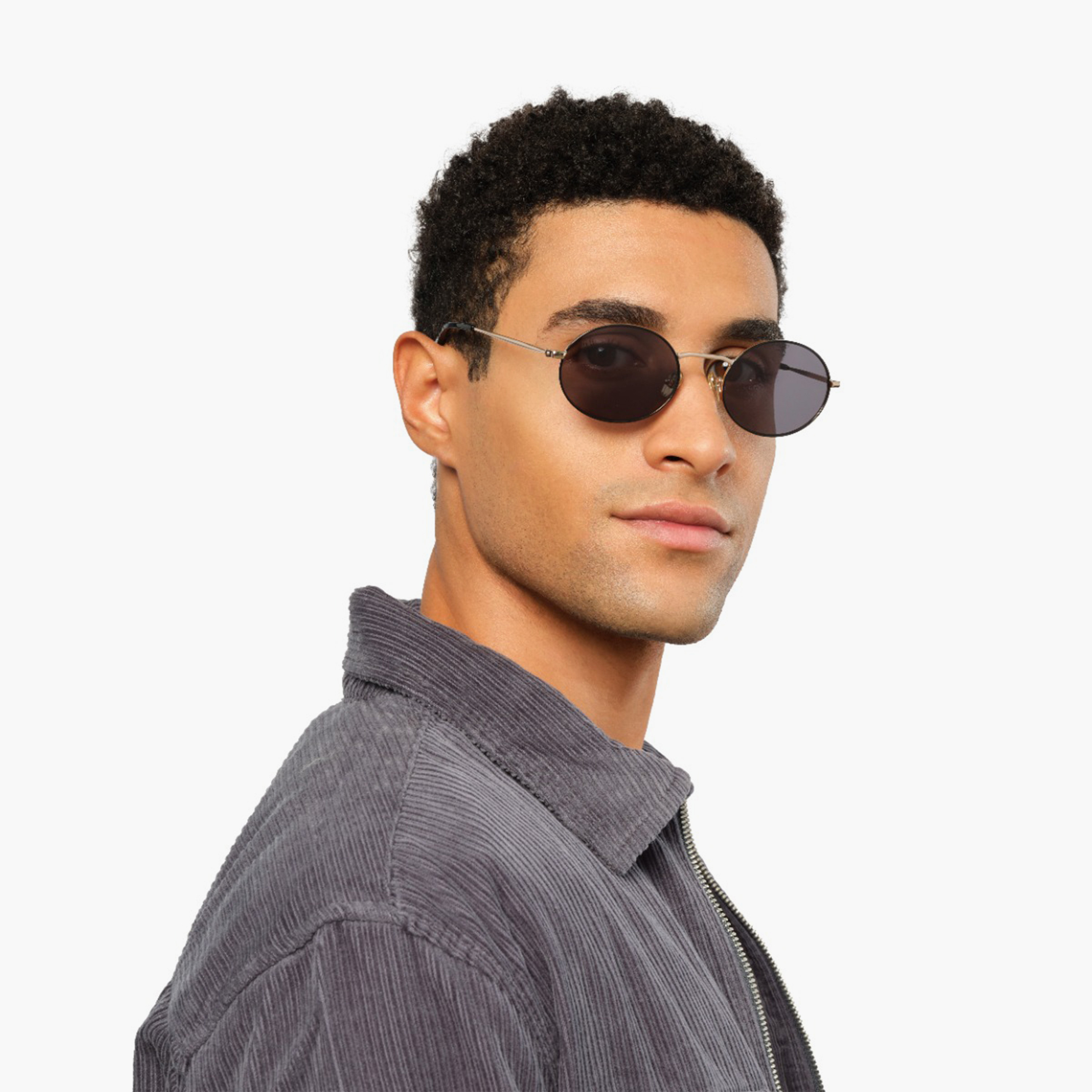 30Sundays Vesper 53MM Grey Oval Sunglasses - 30S-000437-0107-men-sunglasses-image-7