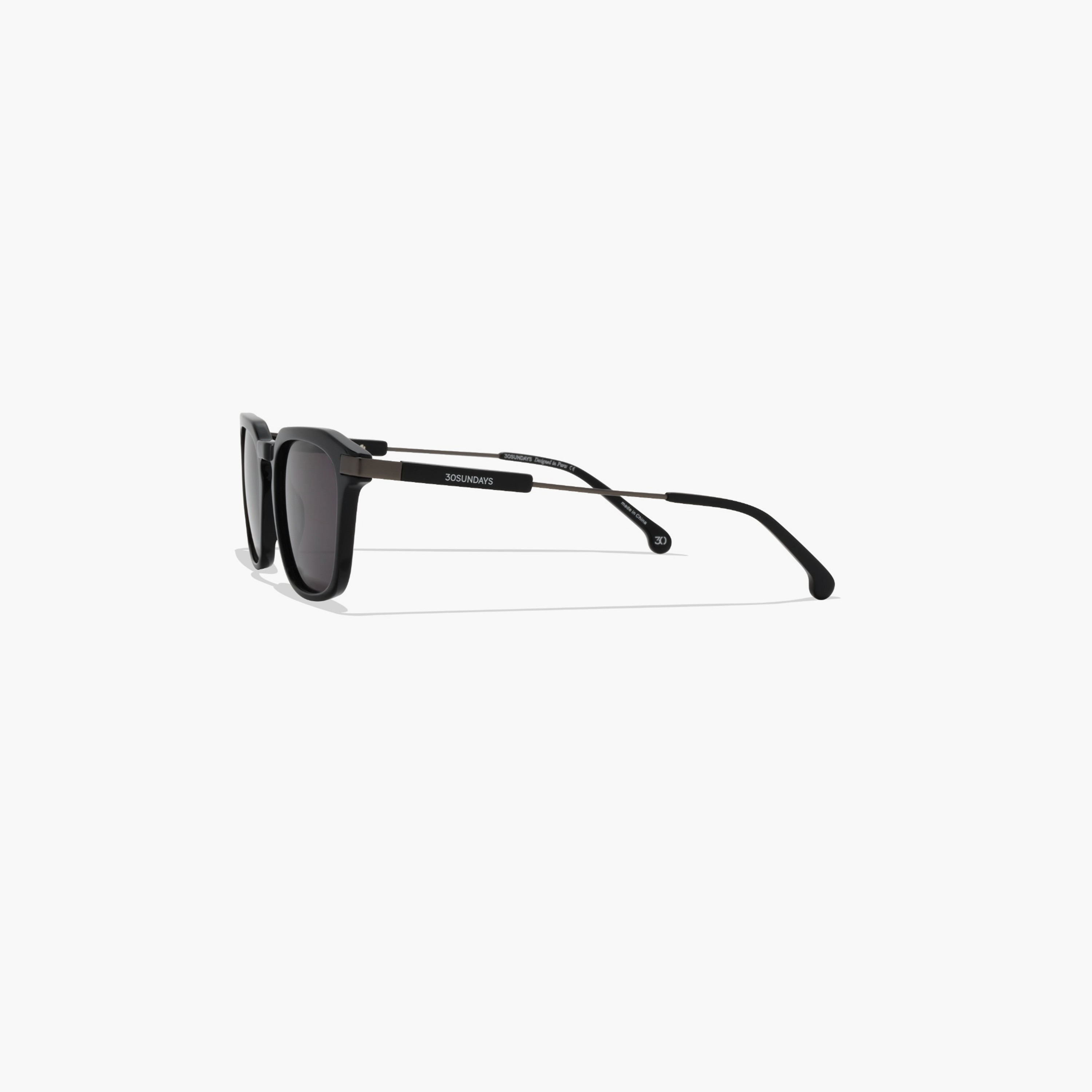 30Sundays Orionis Polarized 52MM Grey Square Sunglasses - 30S-000438-0107p-men-sunglasses-image-4