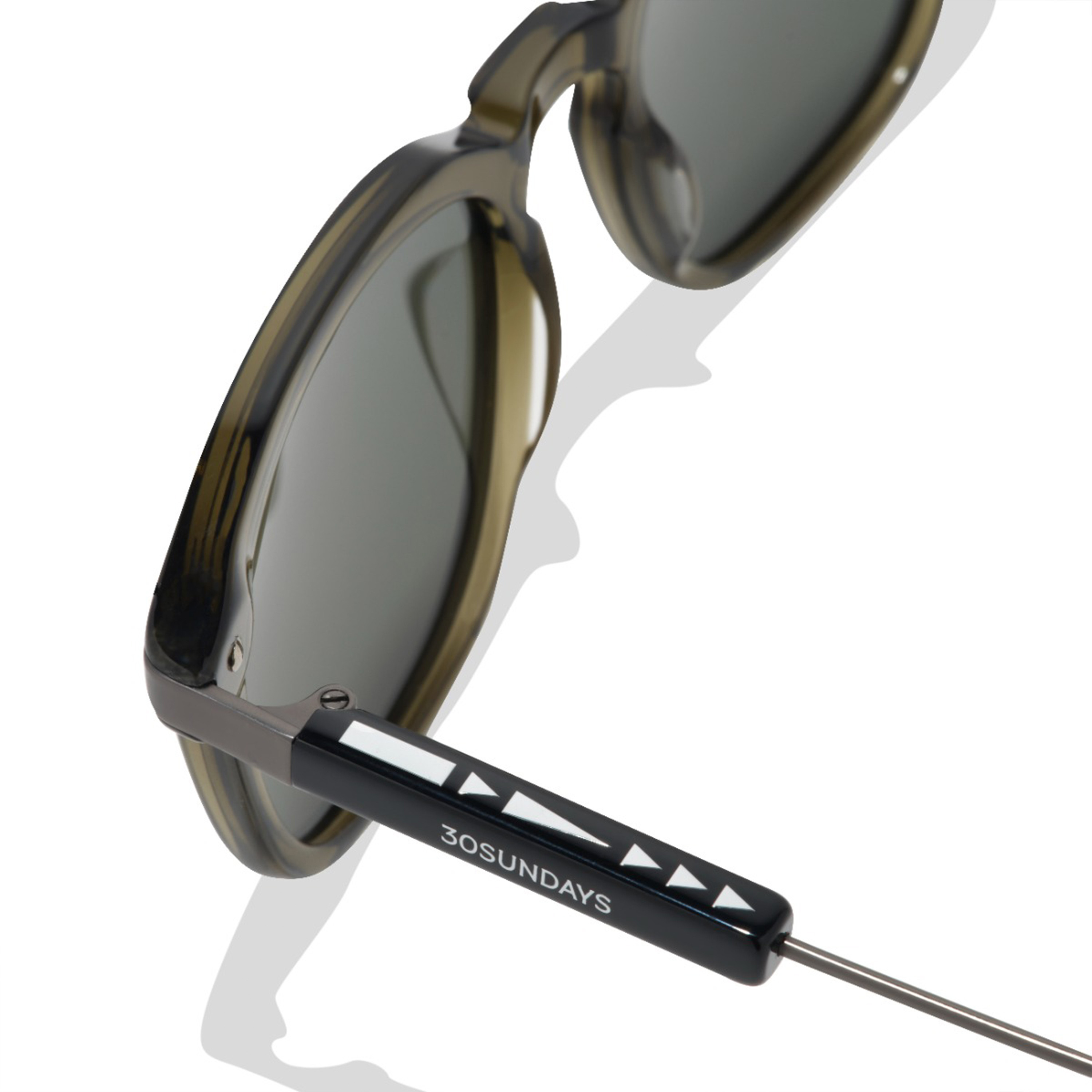 30Sundays Orionis Polarized 52MM Green Square Sunglasses - 30S-000438-0606p-men-sunglasses-image-5