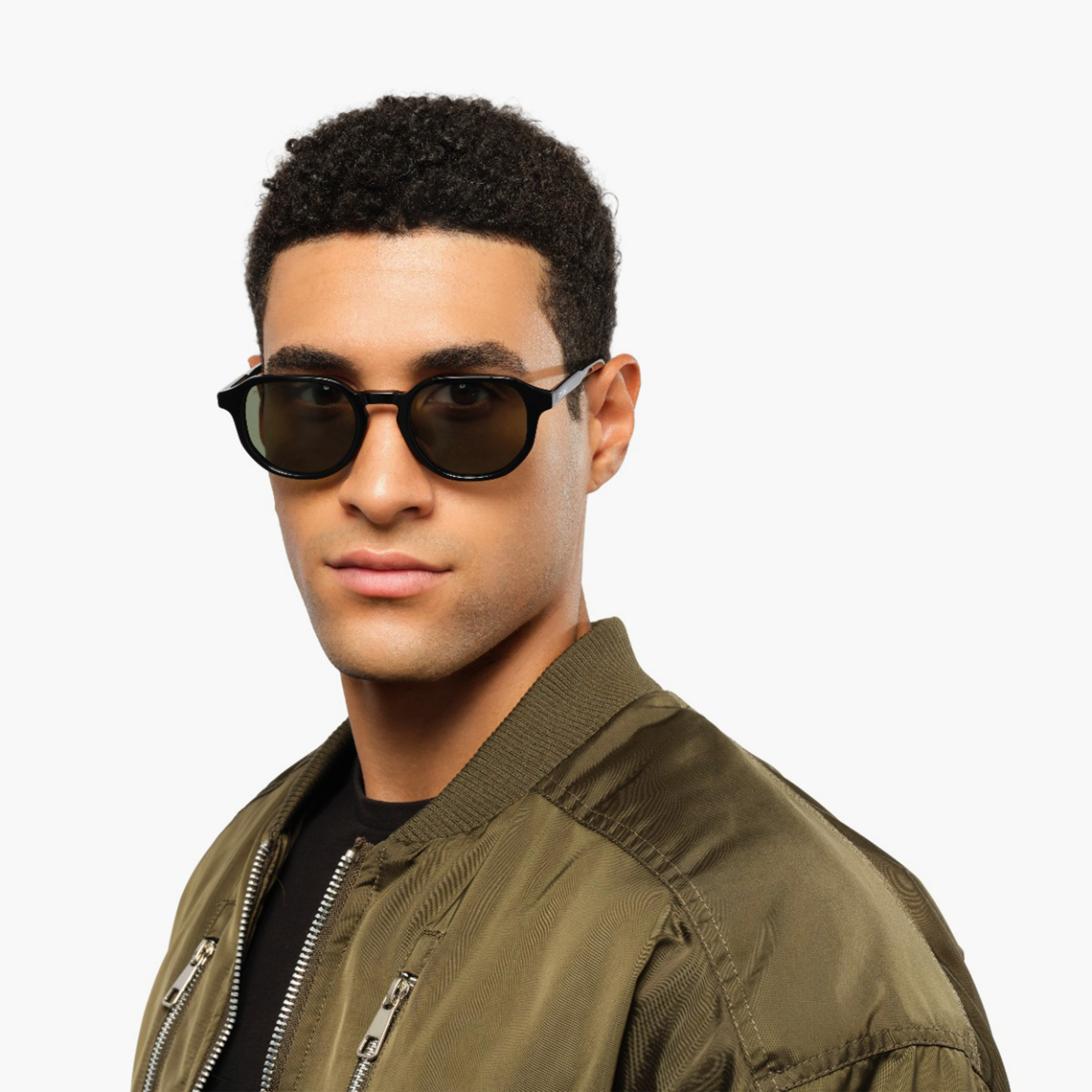 30صندايز- نظارة شمسية ليون مستقطبة 50 مم لون أخضر - هندسي - 30S-000439-0106p-men-sunglasses-image-6