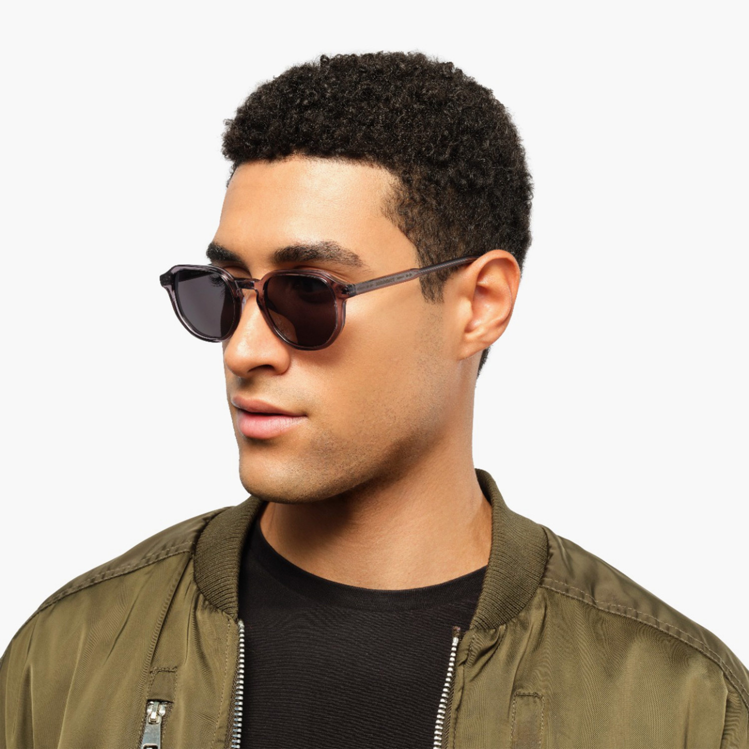 30صندايز- نظارة شمسية ليون مستقطبة 50 مم لون رمادي - هندسي - 30S-000439-0707p-men-sunglasses-image-6