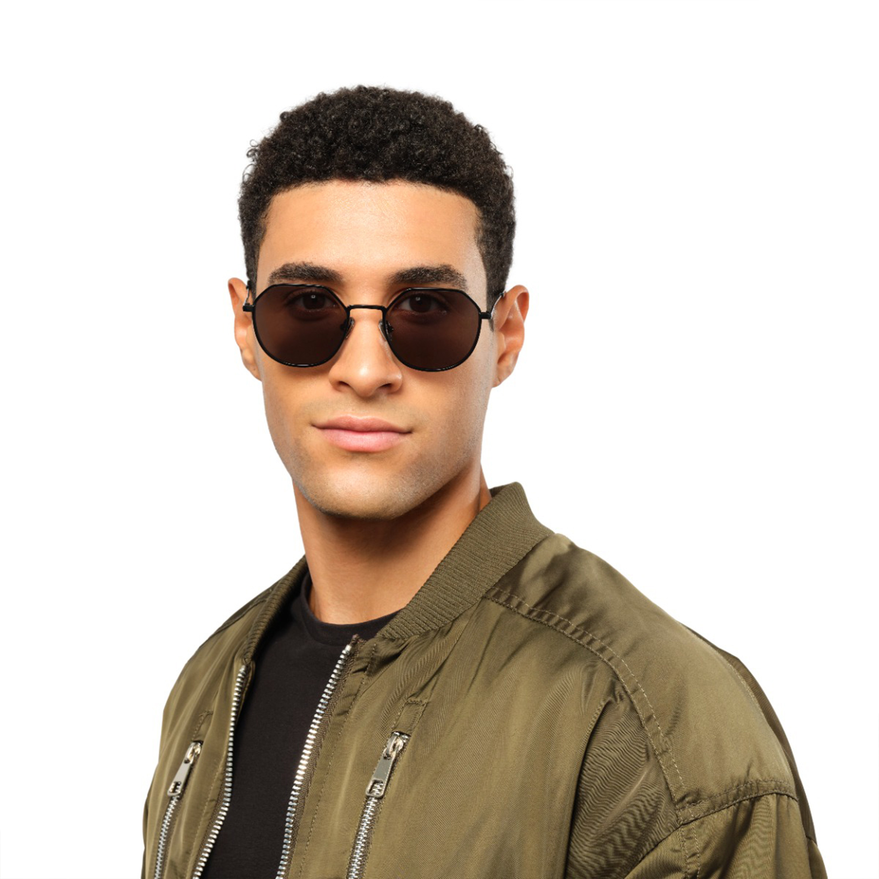 30صندايز- نظارة شمسية تيرن اب III رمادية هندسية مقاس 52 مم - 30S-000440-0107-men-sunglasses-image-5