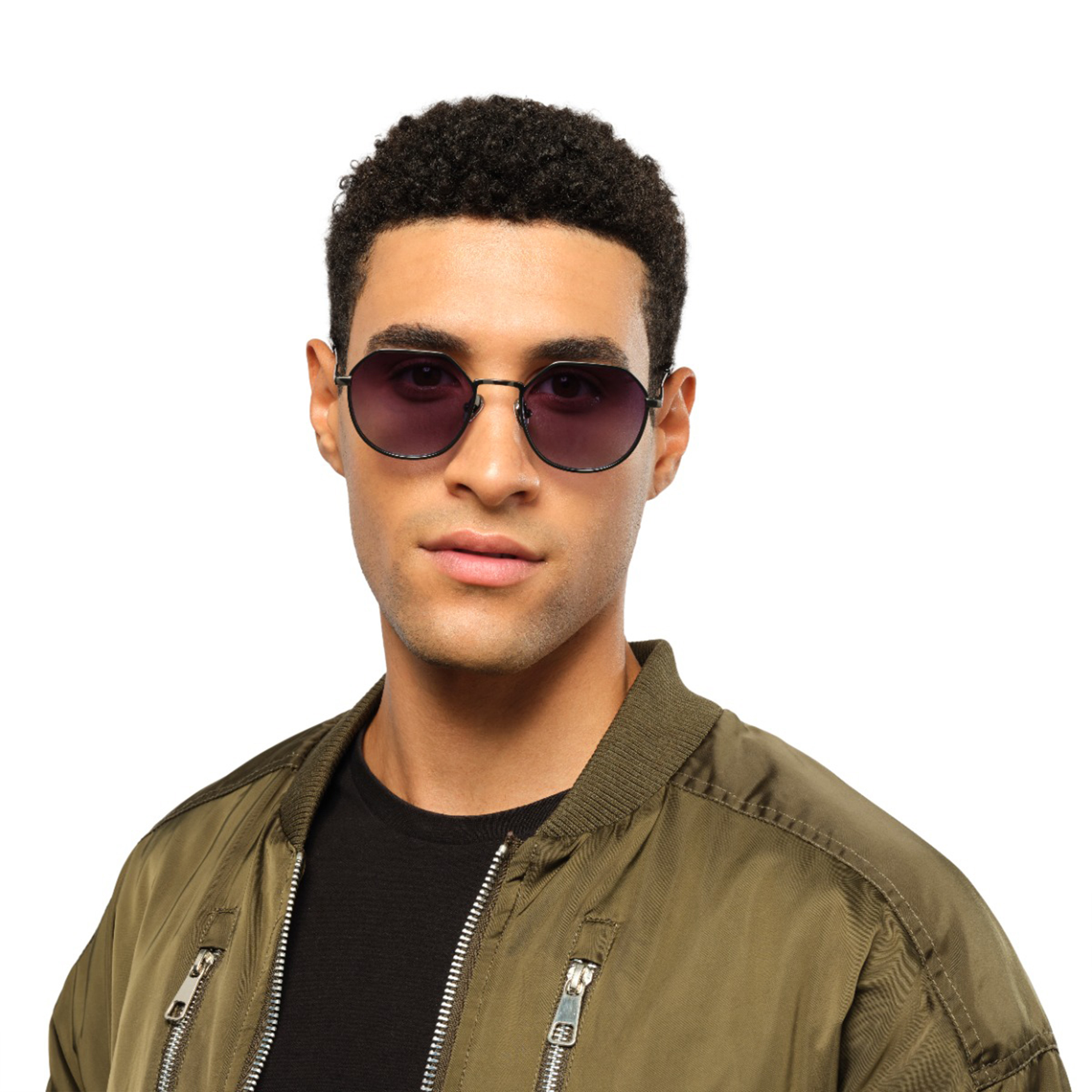 30Sundays Turn Up III 52MM Blue Geometric Sunglasses - 30S-000440-0702-men-sunglasses-image-5