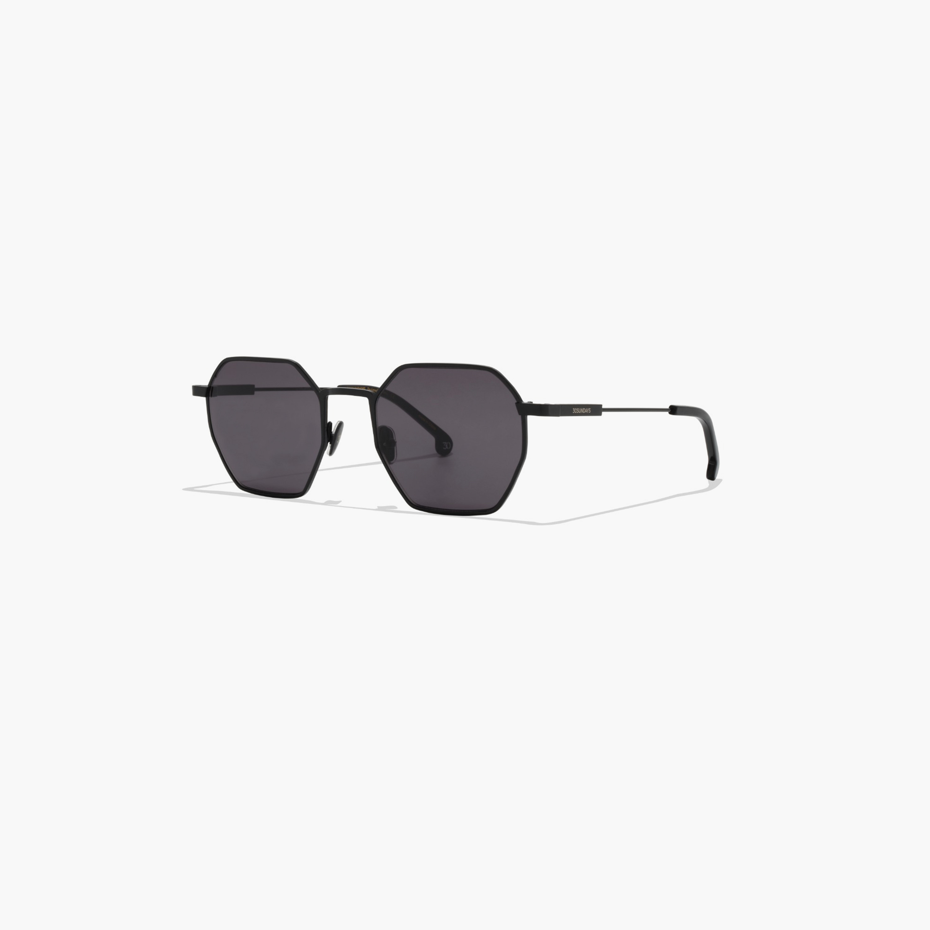 30صندايز- نظارة شمسية ميسا هندسية لون رمادي 53 مم - 30S-000444-0107-men-sunglasses-image-3