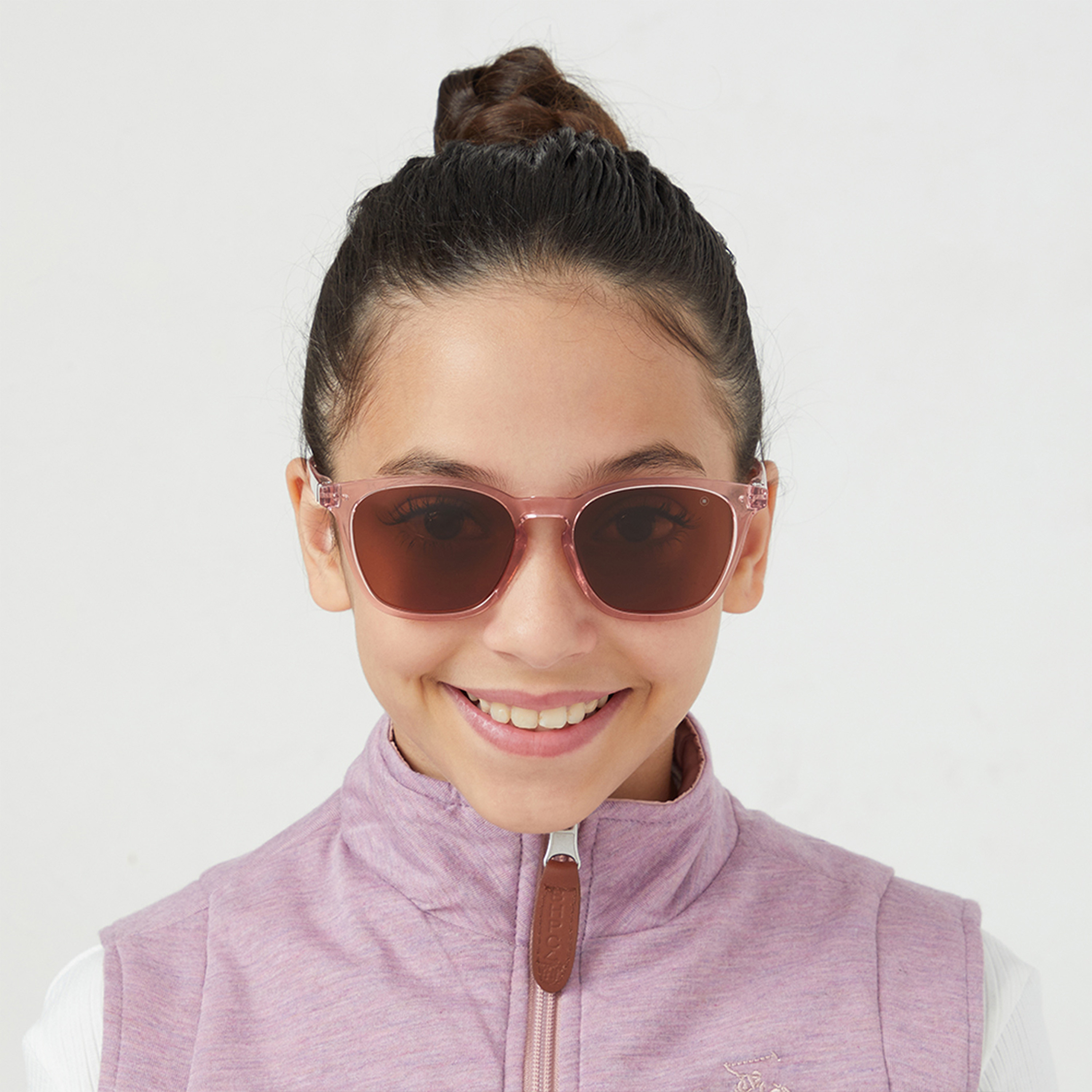 Babamio Marea 51MM Brown Square Sunglasses - BAB-000504-0904-girls-accessories-sunglasses-image-5