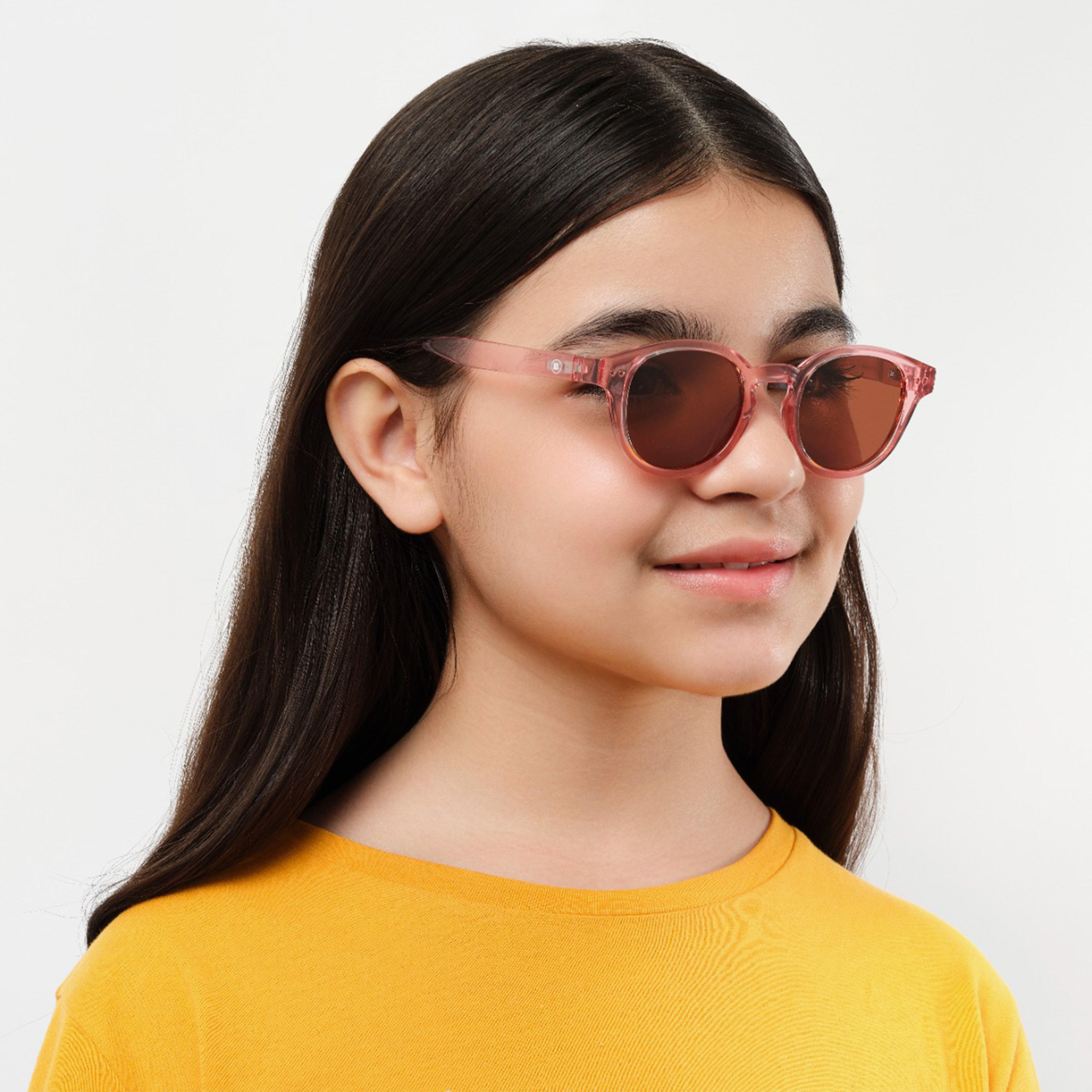 بامايو- نظارة شمسية سكيبر II جونيور دائرية بنية 43 مم - BAB-000526-0904-girls-accessories-sunglasses-image-6