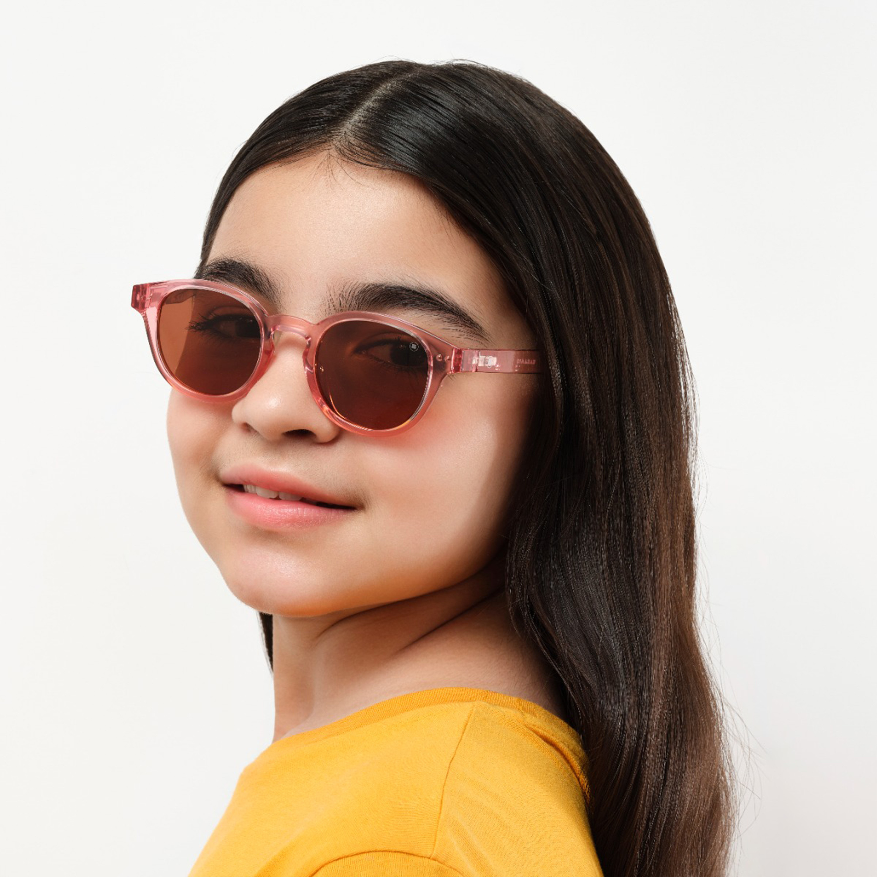 بامايو- نظارة شمسية سكيبر II جونيور دائرية بنية 43 مم - BAB-000526-0904-girls-accessories-sunglasses-image-7