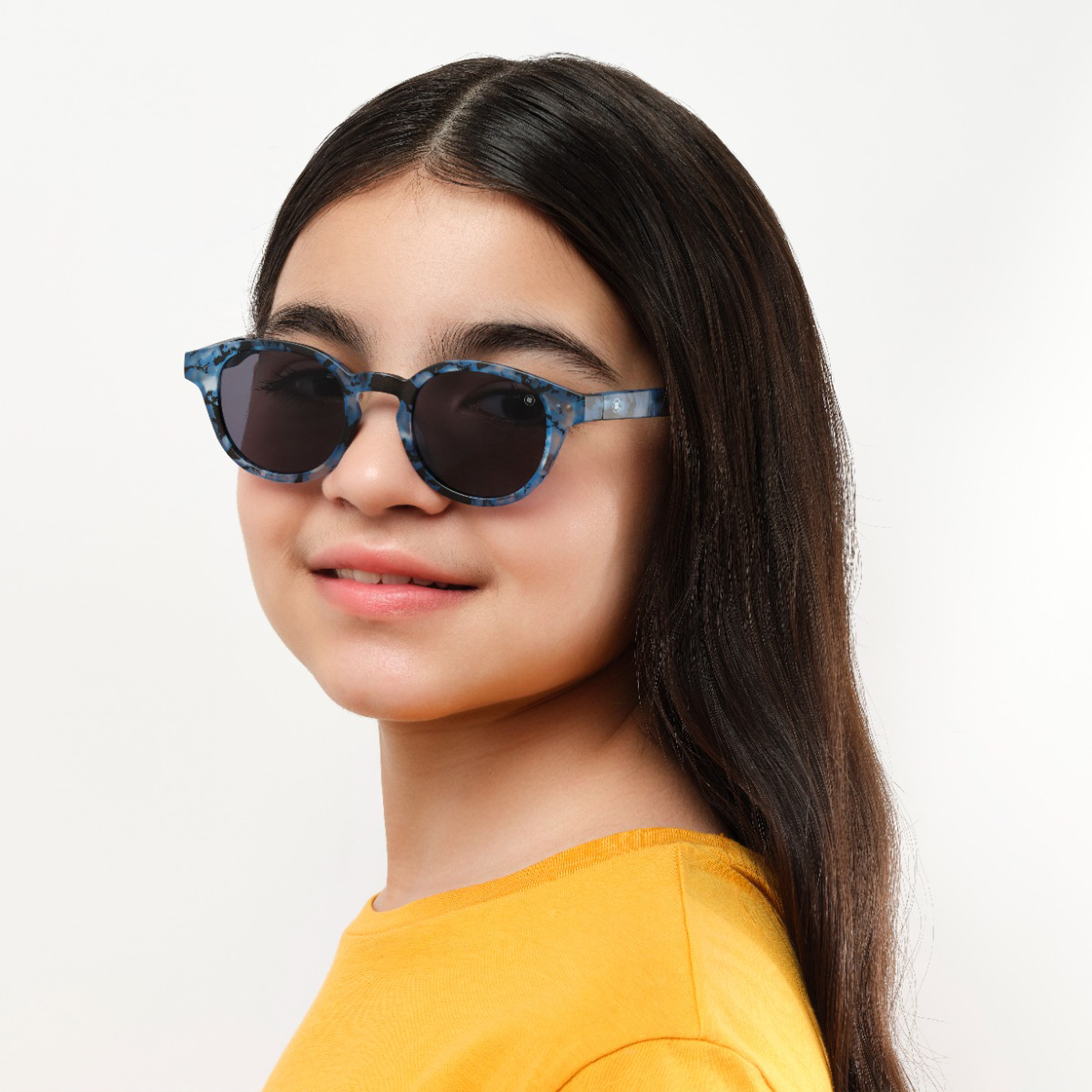 بامايو- نظارة شمسية سكيبر II جونيور دائرية رمادية 43 مم - BAB-000526-2807-girls-accessories-sunglasses-image-7