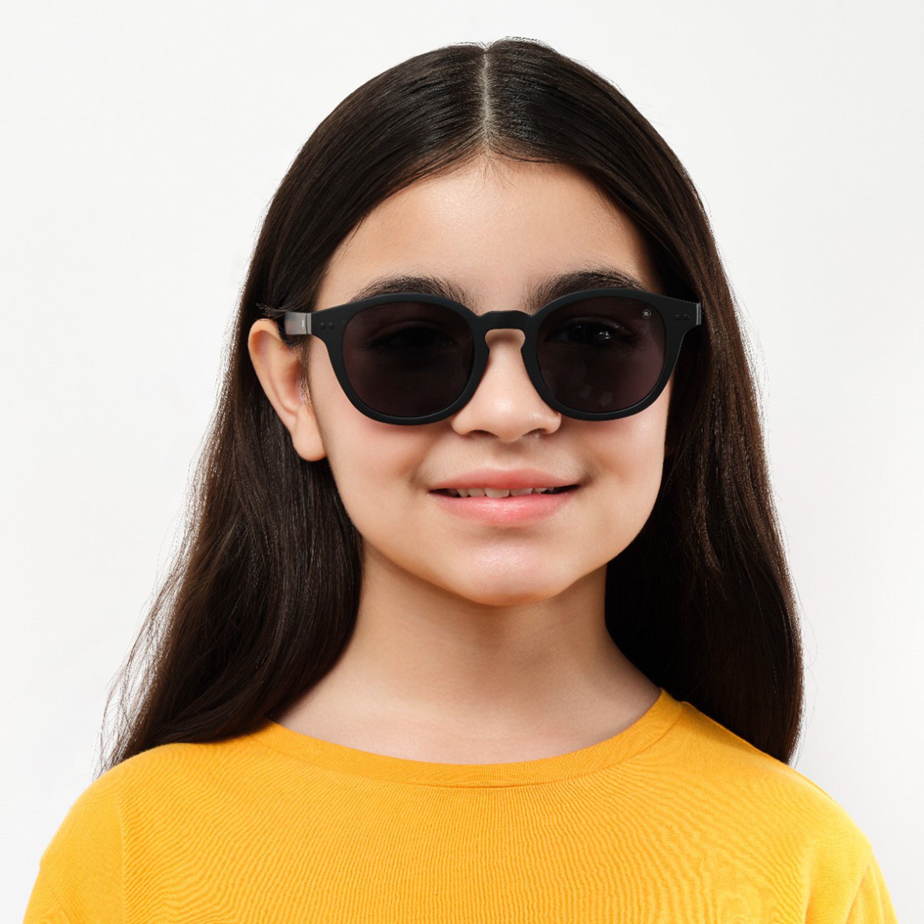 Babamio Skipper II 48MM Grey Round Sunglasses - BAB-000527-0107-girls-accessories-sunglasses-image-5
