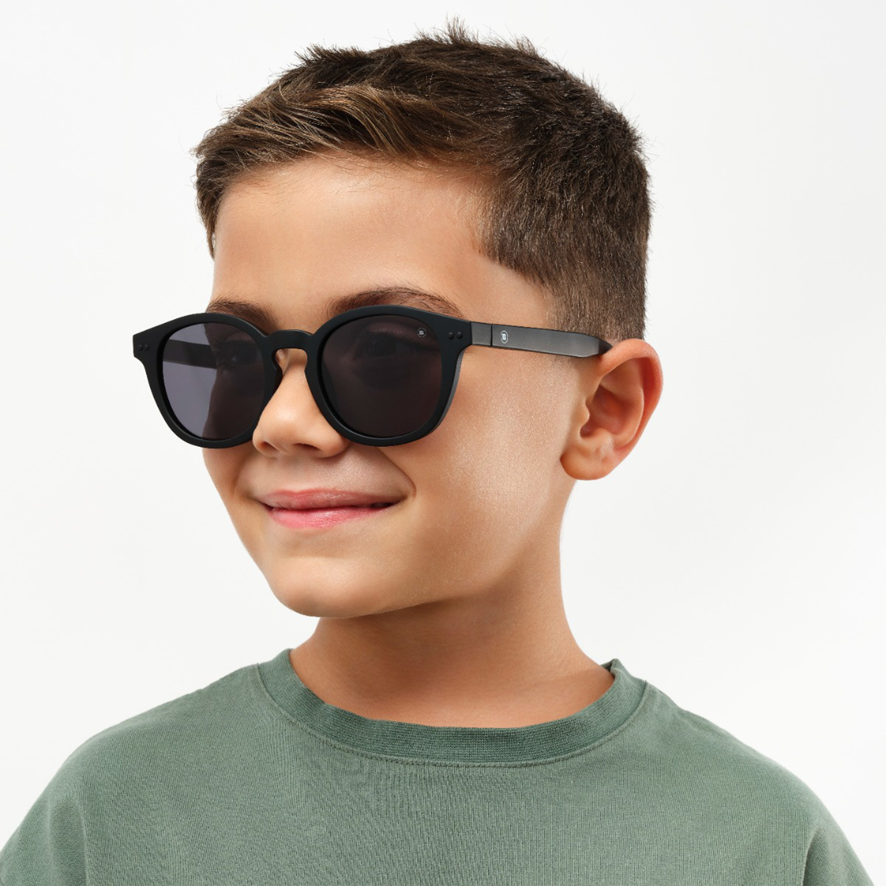 Babamio Skipper II 48MM Grey Round Sunglasses - BAB-000527-0107-girls-accessories-sunglasses-image-6
