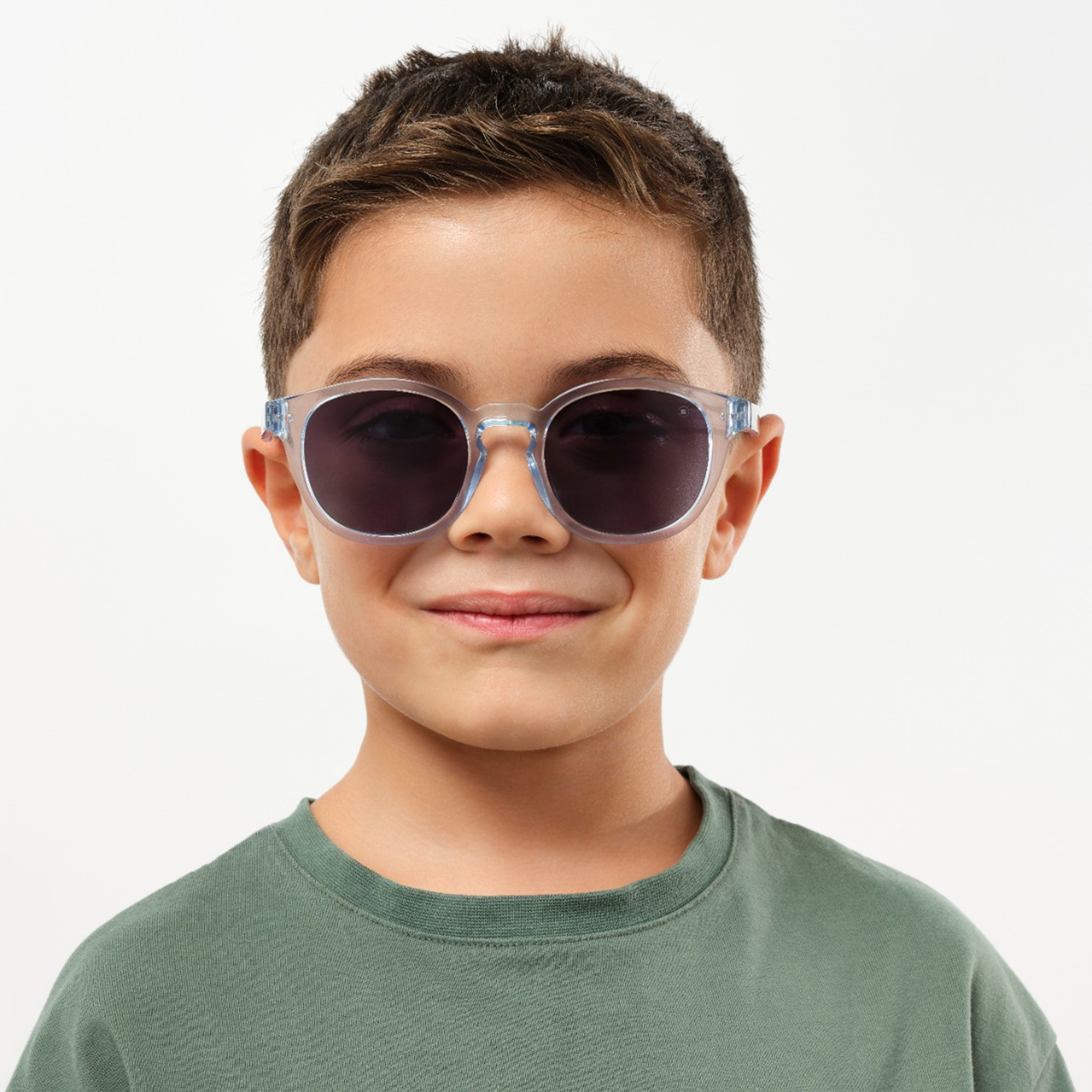 بامايو- نظارة شمسية سكيبر II مقاس 48 مم زرقاء دائرية - BAB-000527-0202-girls-accessories-sunglasses-image-6