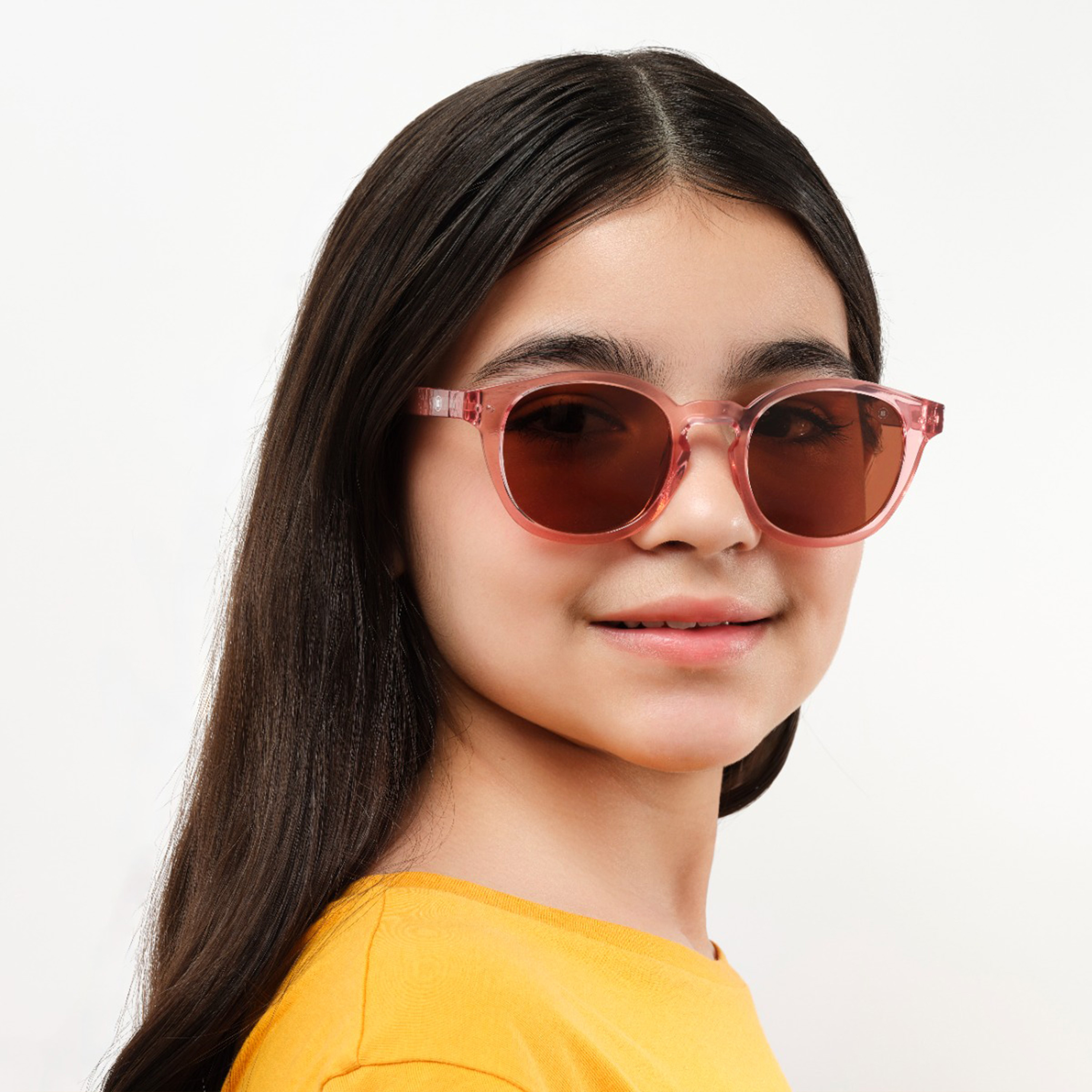 بامايو- نظارة شمسية سكيبر II مقاس 48 مم بنية دائرية - BAB-000527-0904-girls-accessories-sunglasses-image-5