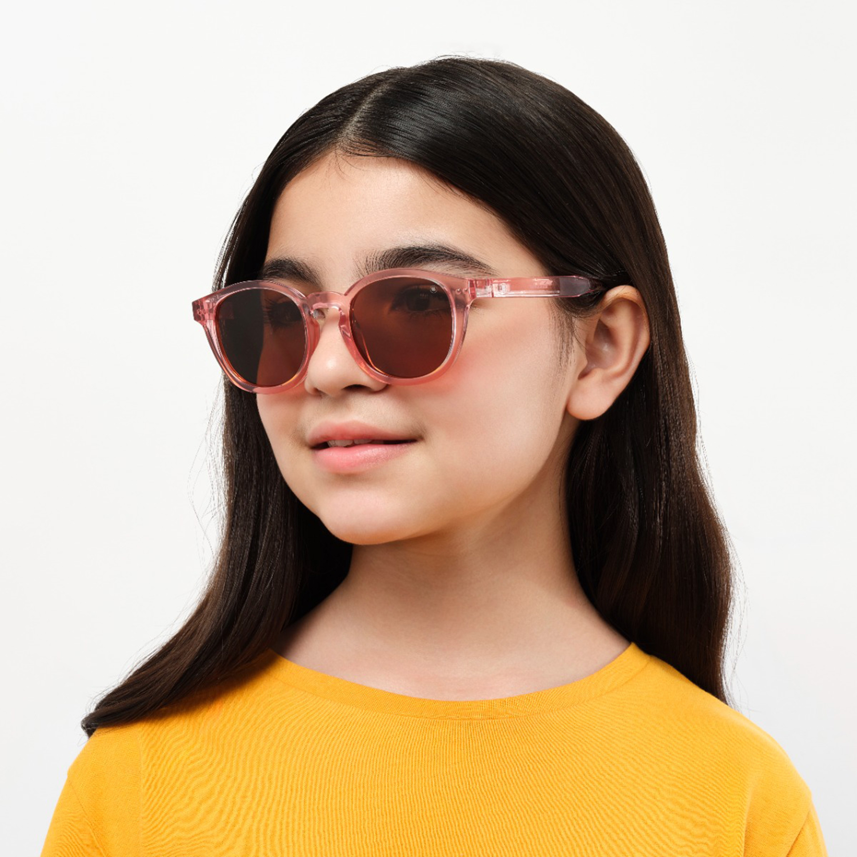 Babamio Skipper II 48MM Brown Round Sunglasses - BAB-000527-0904-girls-accessories-sunglasses-image-7