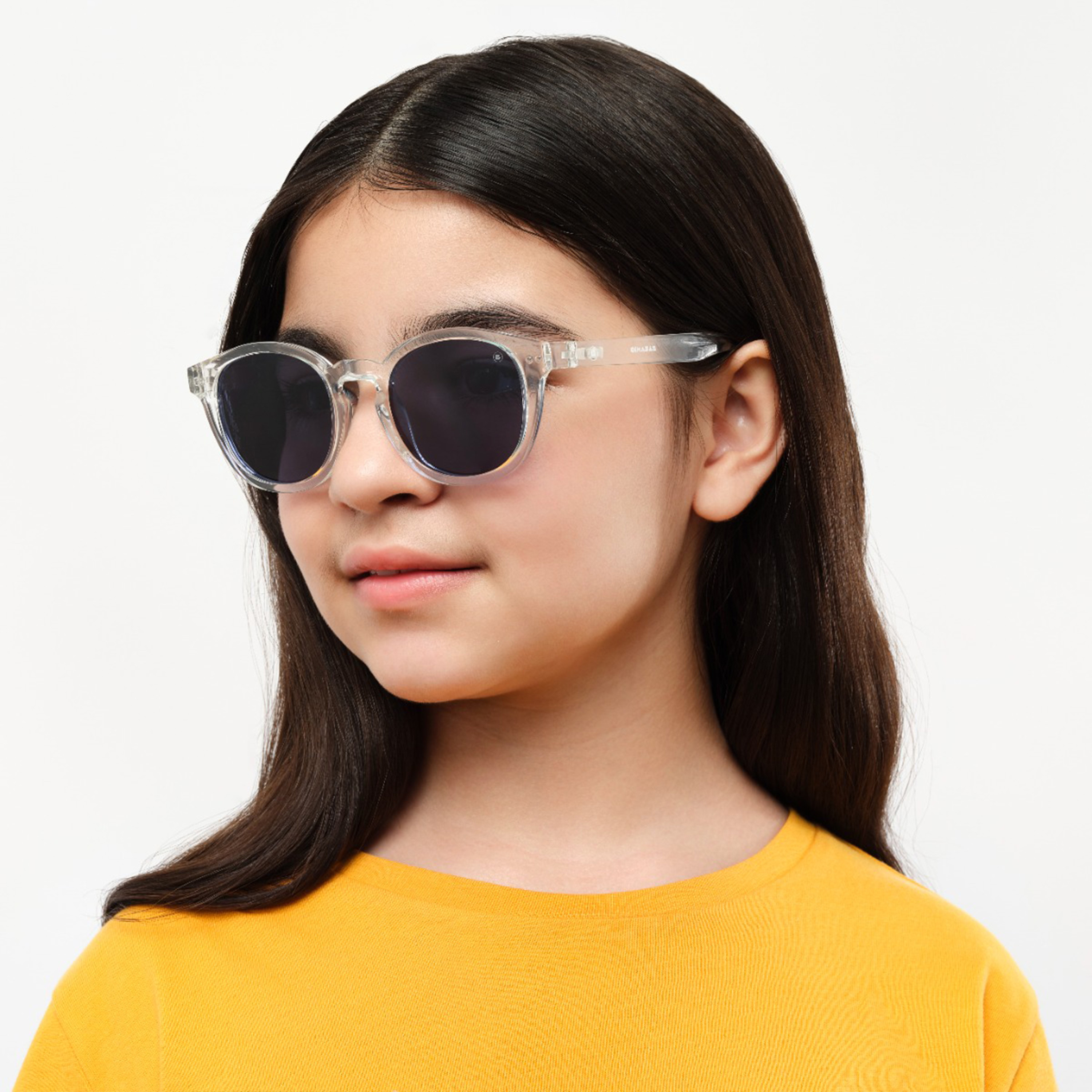 بامايو- نظارة شمسية سكيبر II مقاس 48 مم زرقاء دائرية - BAB-000527-1402-girls-accessories-sunglasses-image-7