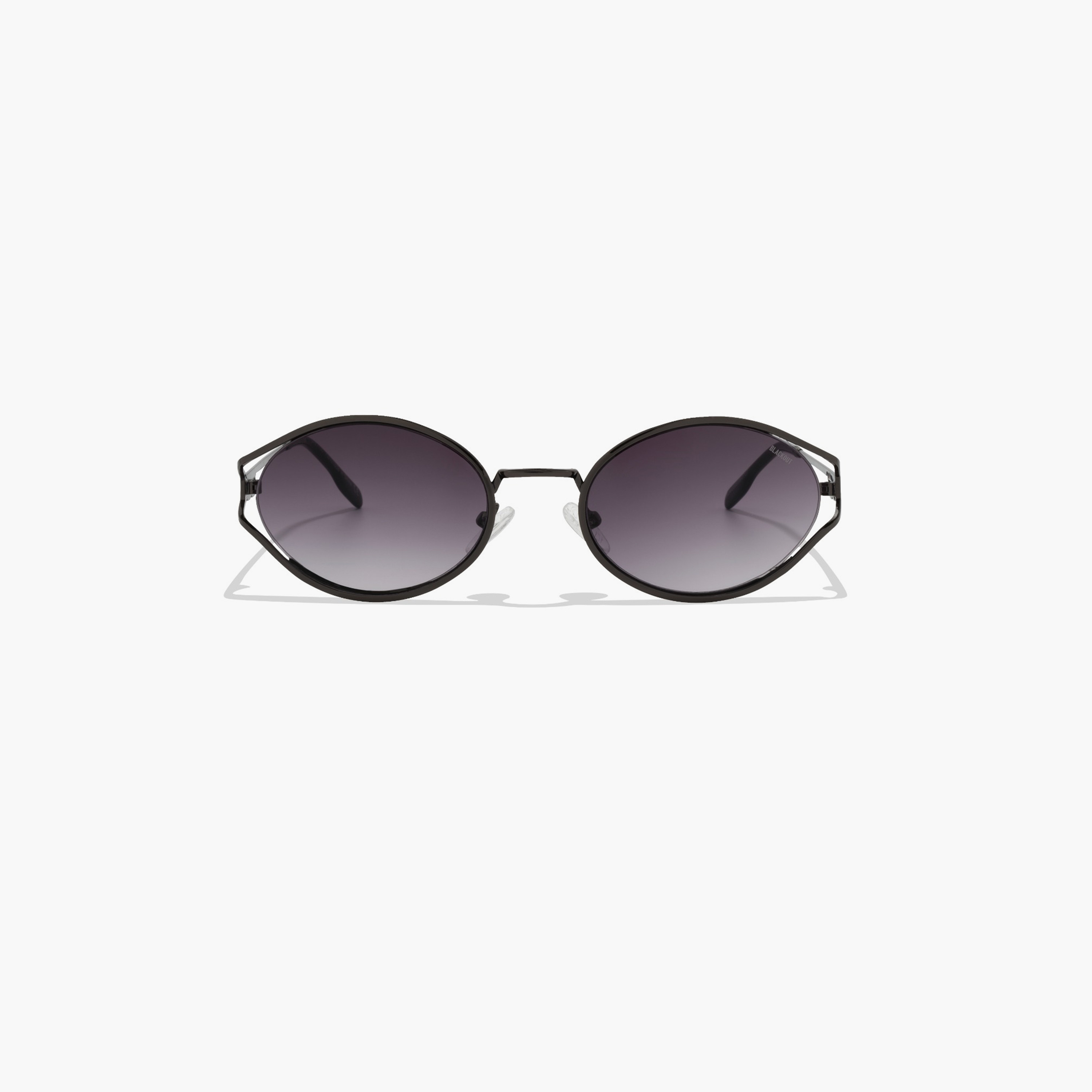 بلاك آوت- نظارة شمسية بوهدي بيضاوية رمادية مقاس 54 مم - BLA-000319-0707-women-sunglasses-image-1