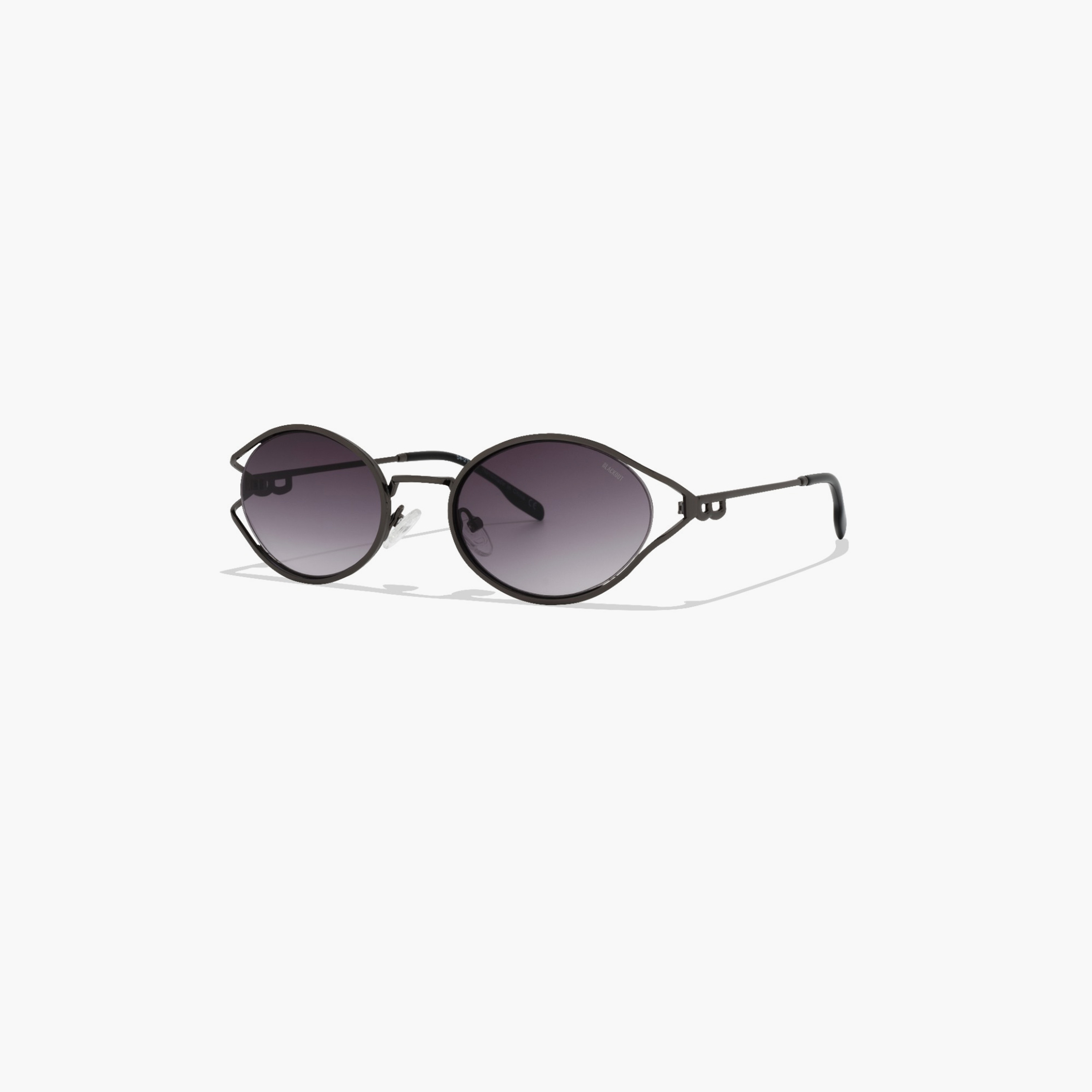 بلاك آوت- نظارة شمسية بوهدي بيضاوية رمادية مقاس 54 مم - BLA-000319-0707-women-sunglasses-image-3