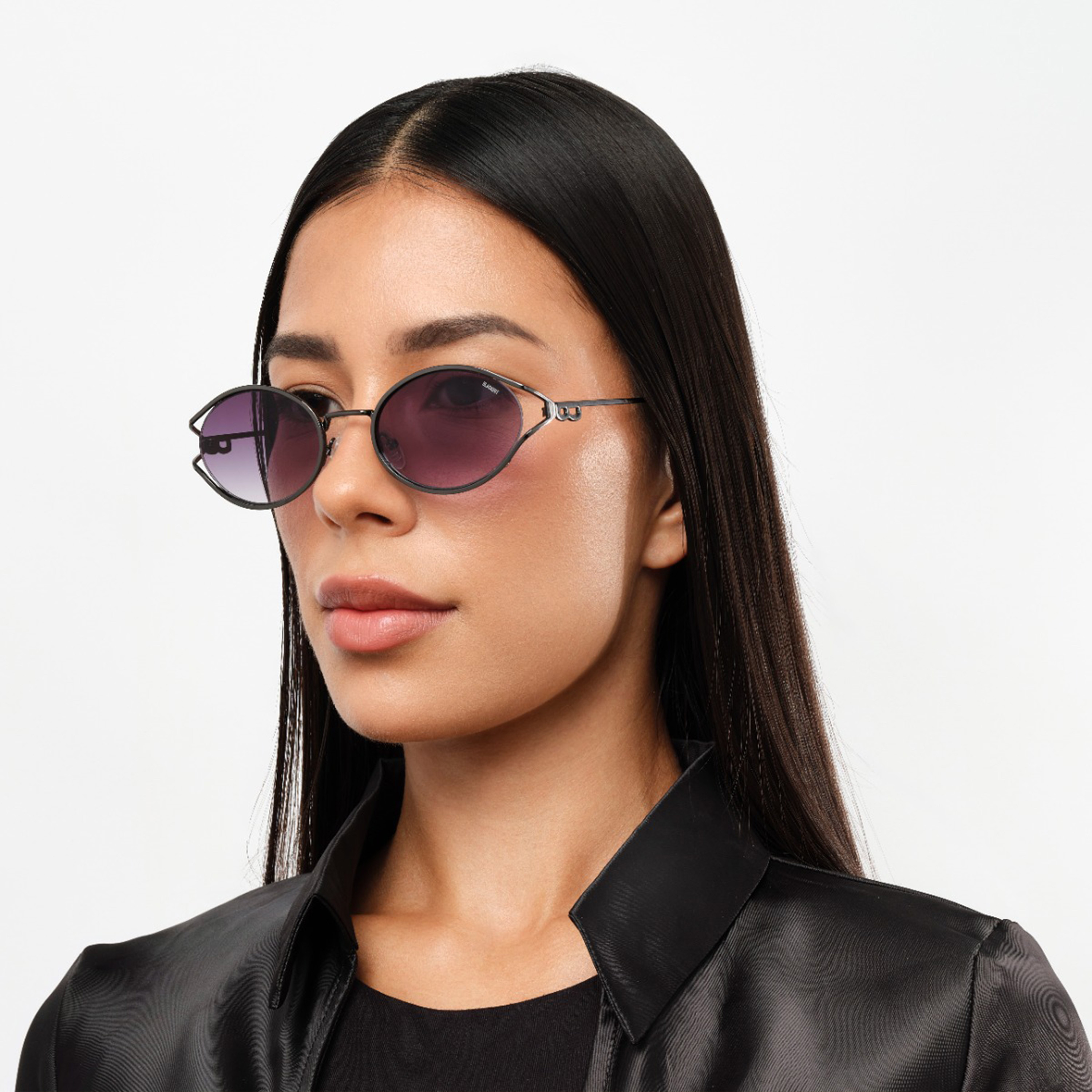 بلاك آوت- نظارة شمسية بوهدي بيضاوية رمادية مقاس 54 مم - BLA-000319-0707-women-sunglasses-image-5