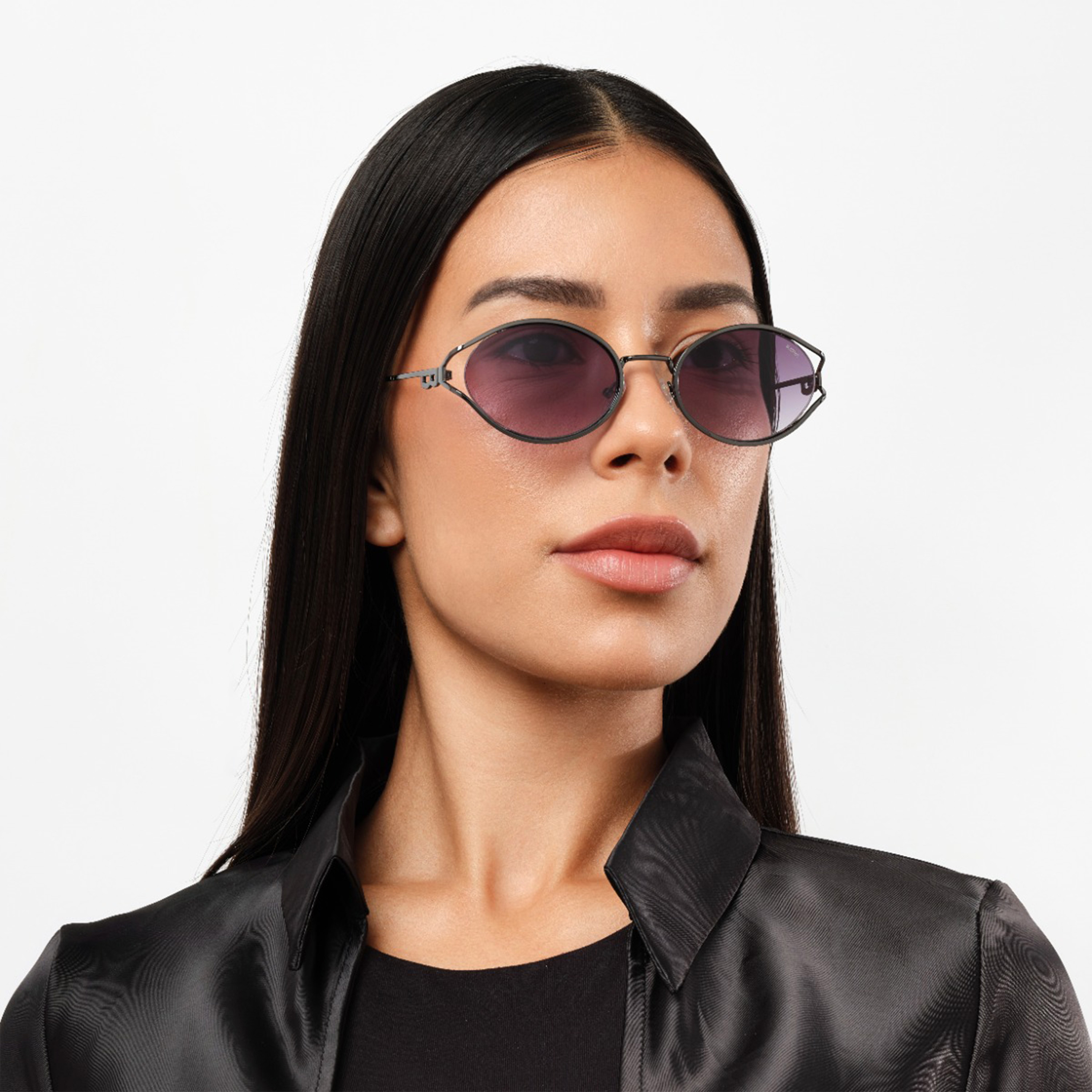بلاك آوت- نظارة شمسية بوهدي بيضاوية رمادية مقاس 54 مم - BLA-000319-0707-women-sunglasses-image-6