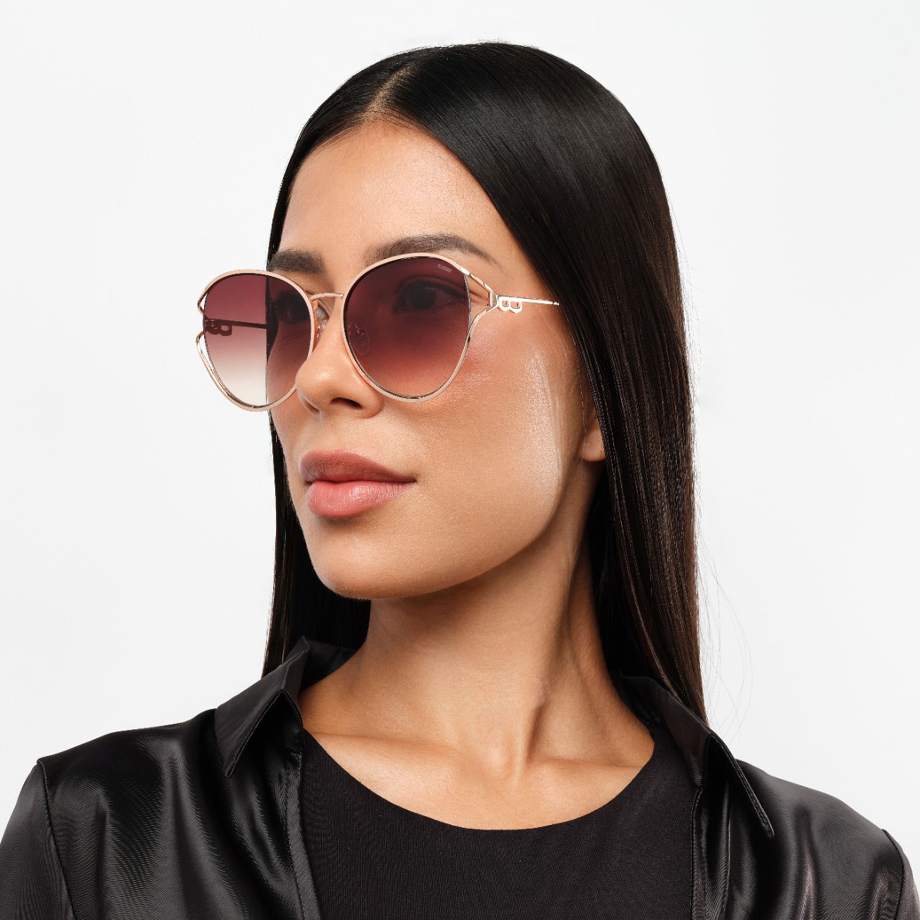 BlackOut Queen B 56MM Brown Oval Sunglasses - BLA-000320-2304-women-sunglasses-image-5