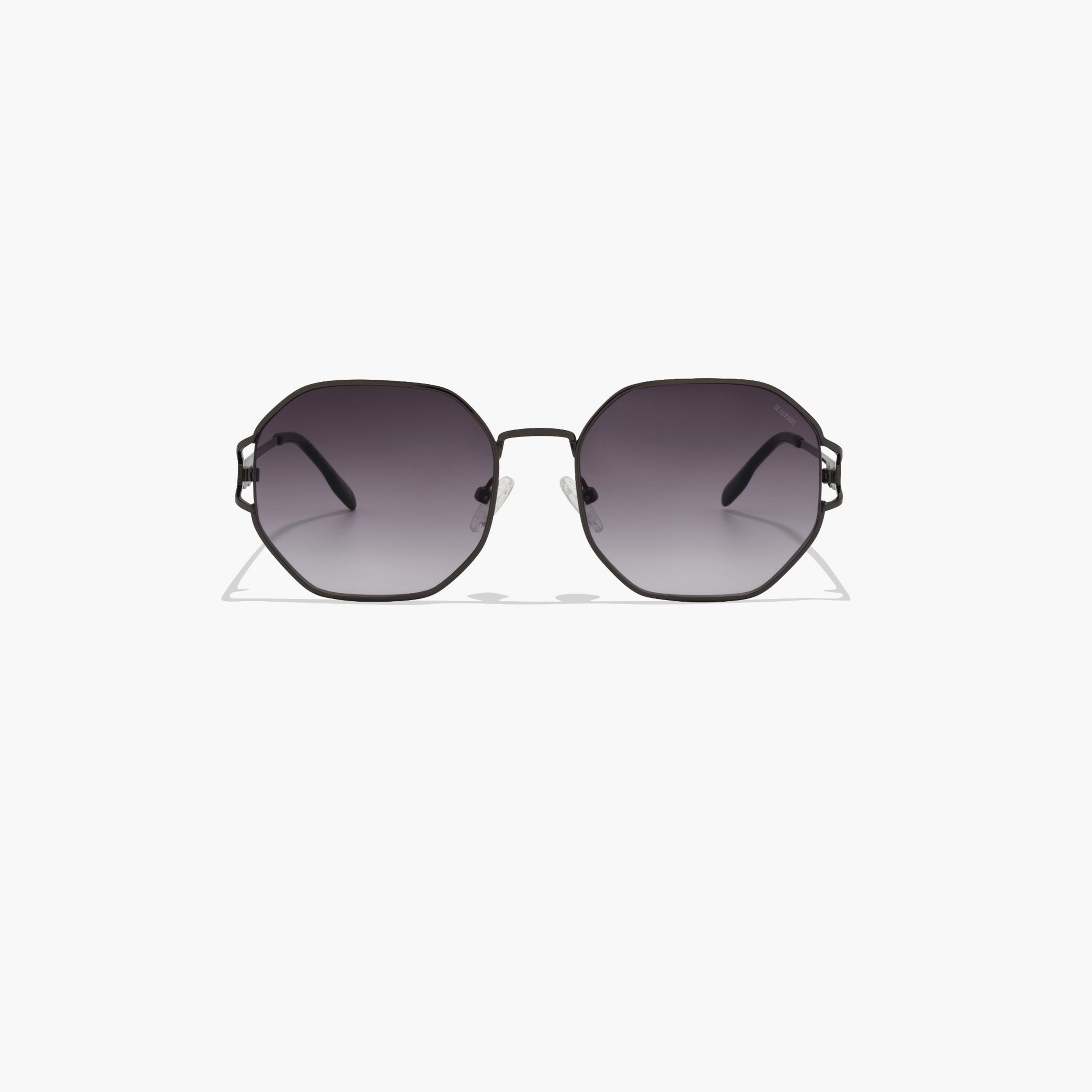 بلاك آوت- نظارة شمسية بلير 52 مم رمادية هندسية - BLA-000321-1207-women-sunglasses-image-1