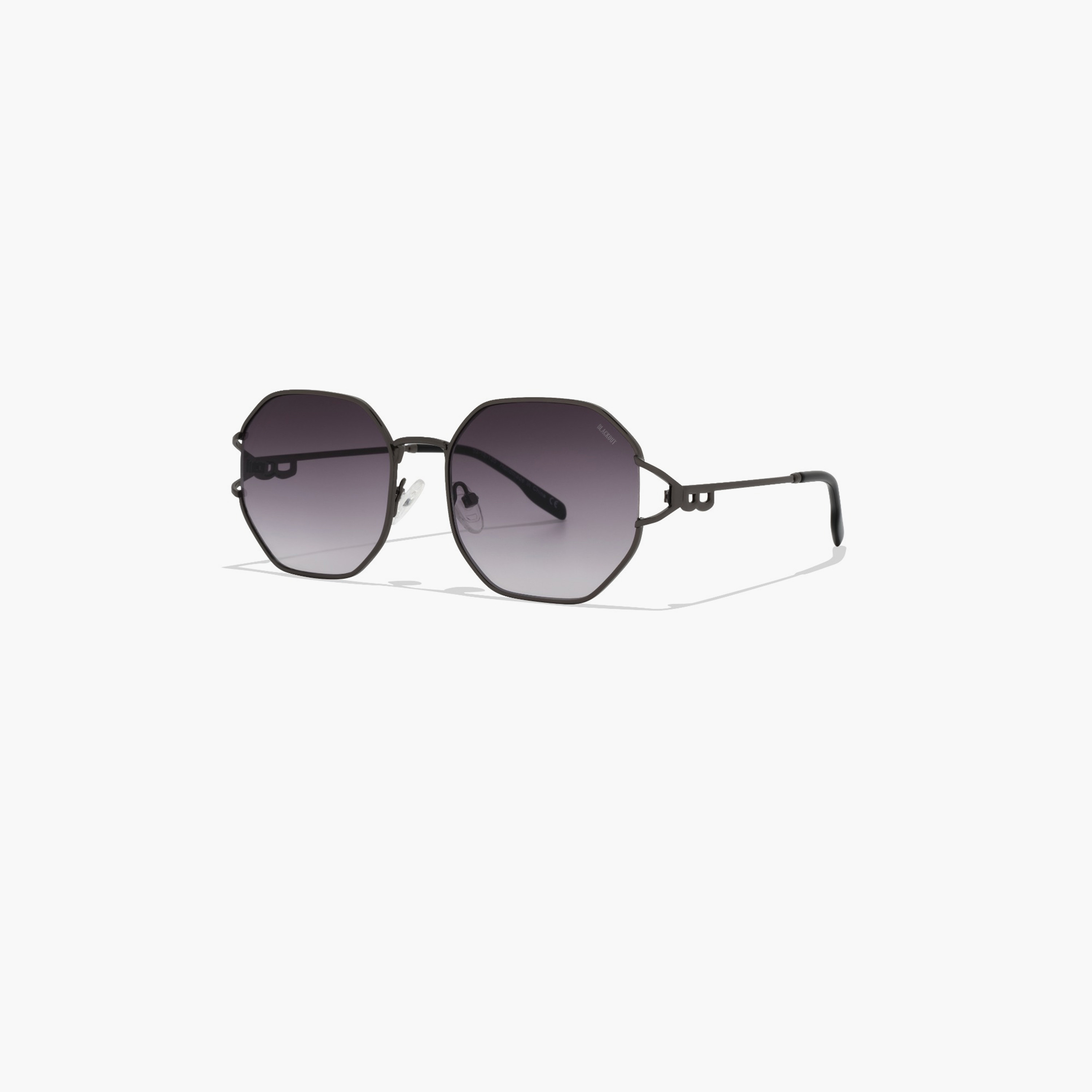 بلاك آوت- نظارة شمسية بلير 52 مم رمادية هندسية - BLA-000321-1207-women-sunglasses-image-3