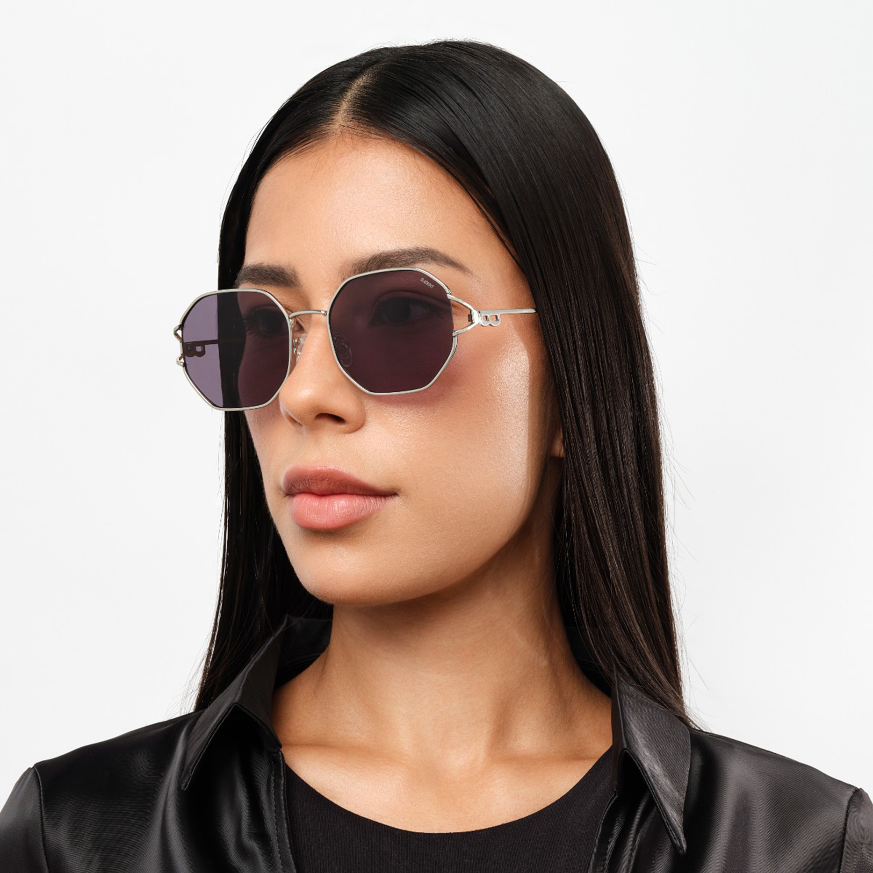 بلاك آوت- نظارة شمسية بلير 52 مم رمادية هندسية - BLA-000321-1207-women-sunglasses-image-5