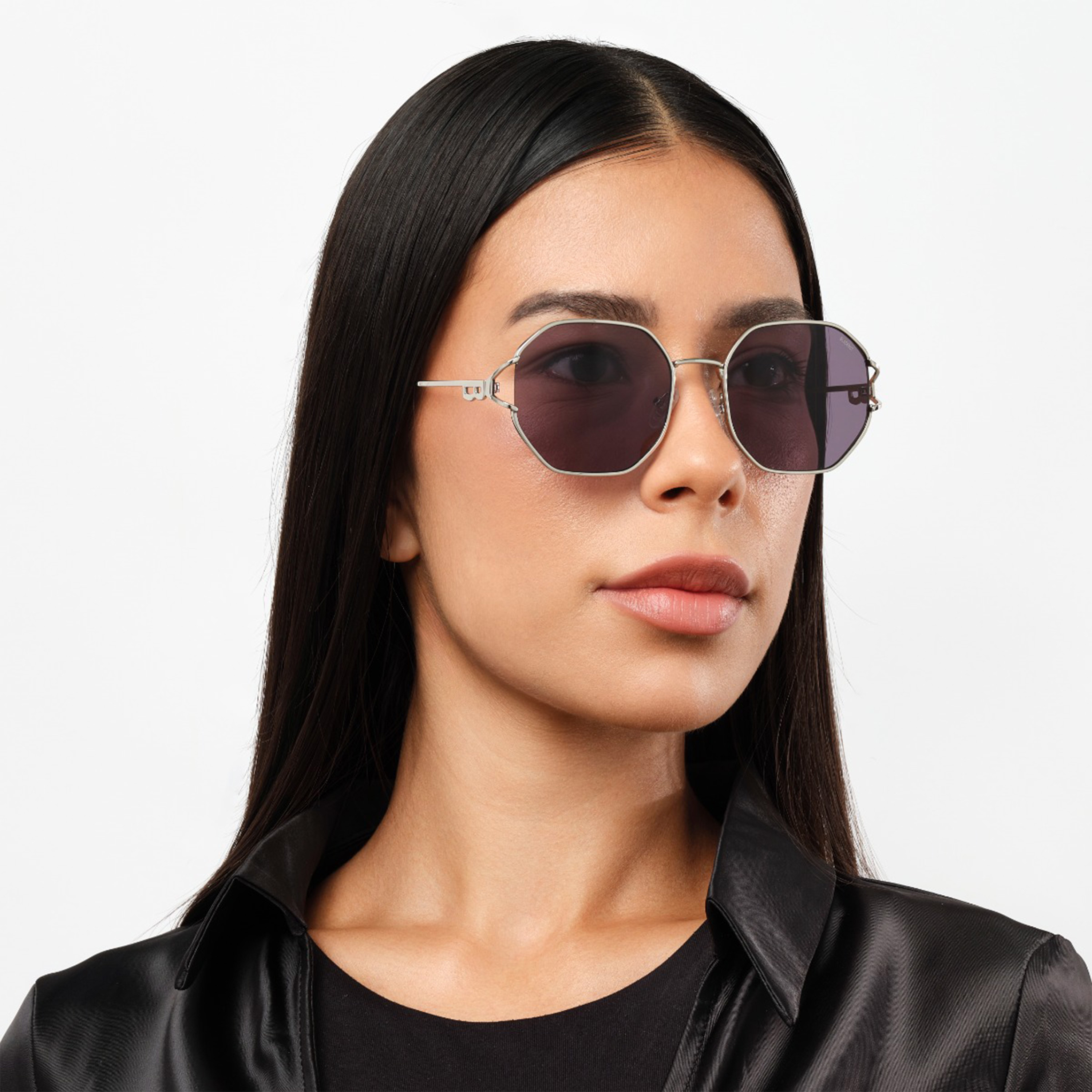 بلاك آوت- نظارة شمسية بلير 52 مم رمادية هندسية - BLA-000321-1207-women-sunglasses-image-6