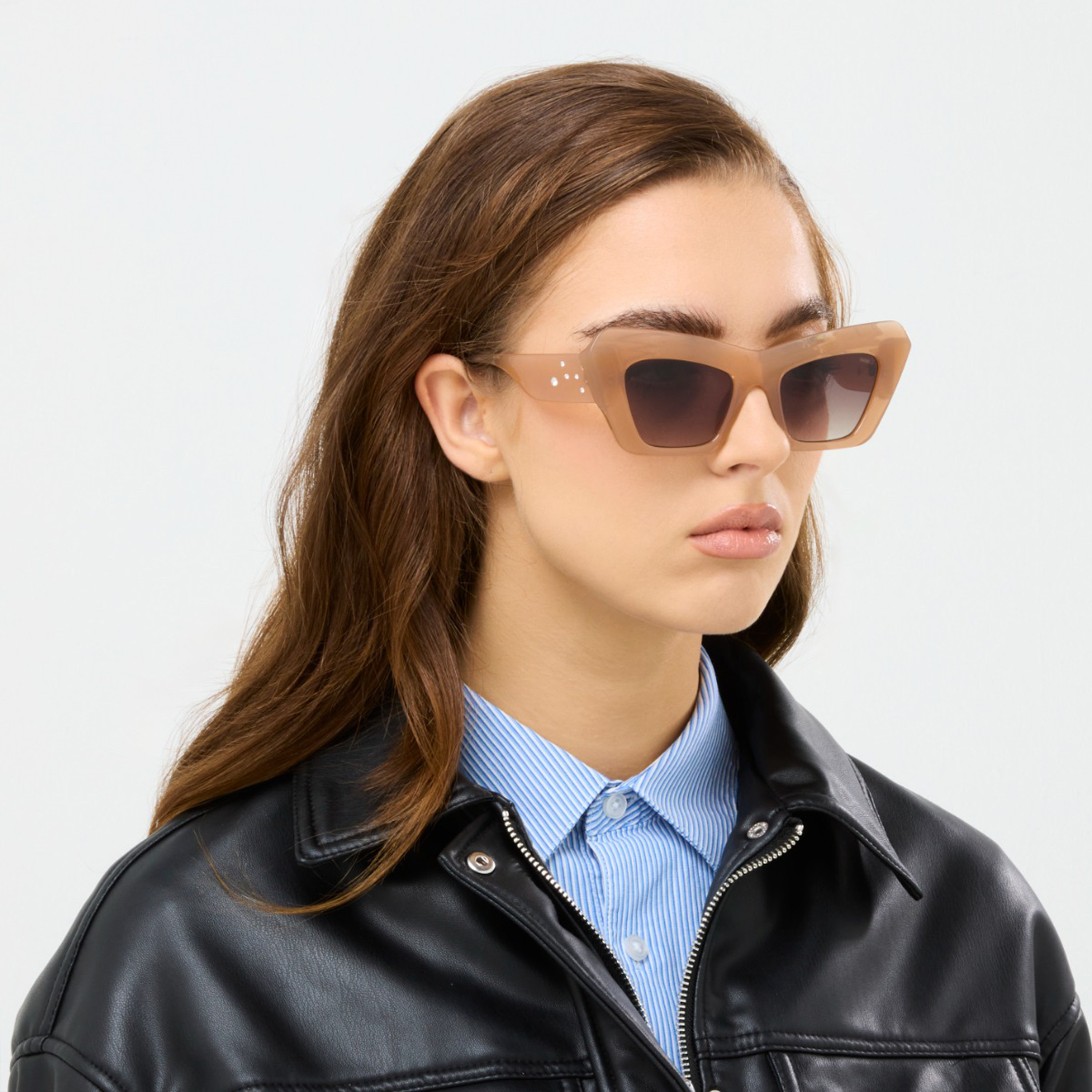 بلاك آوت- نظارة شمسية ديزي - عين القطة بنية مقاس 51 مم - BLA-000331-2404-women-sunglasses-image-6