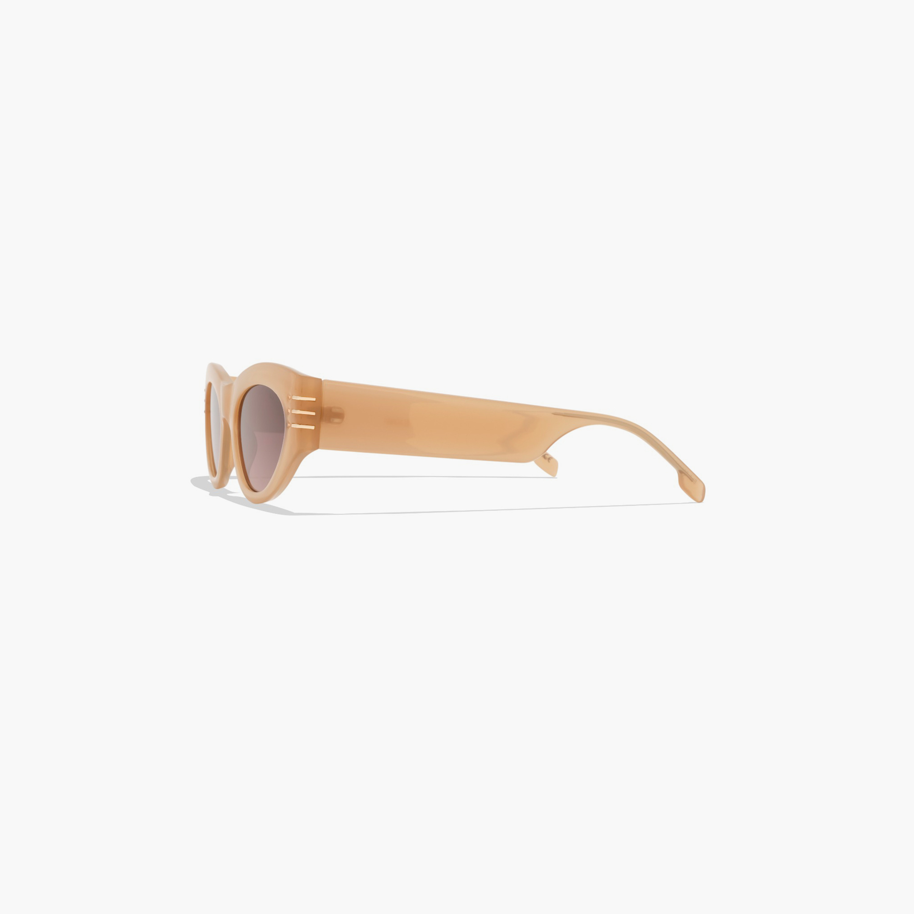 بلاك آوت- نظارة شمسية هارييت 53 مم بنية ذات إطار عين القطة - BLA-000332-2404-women-sunglasses-image-4