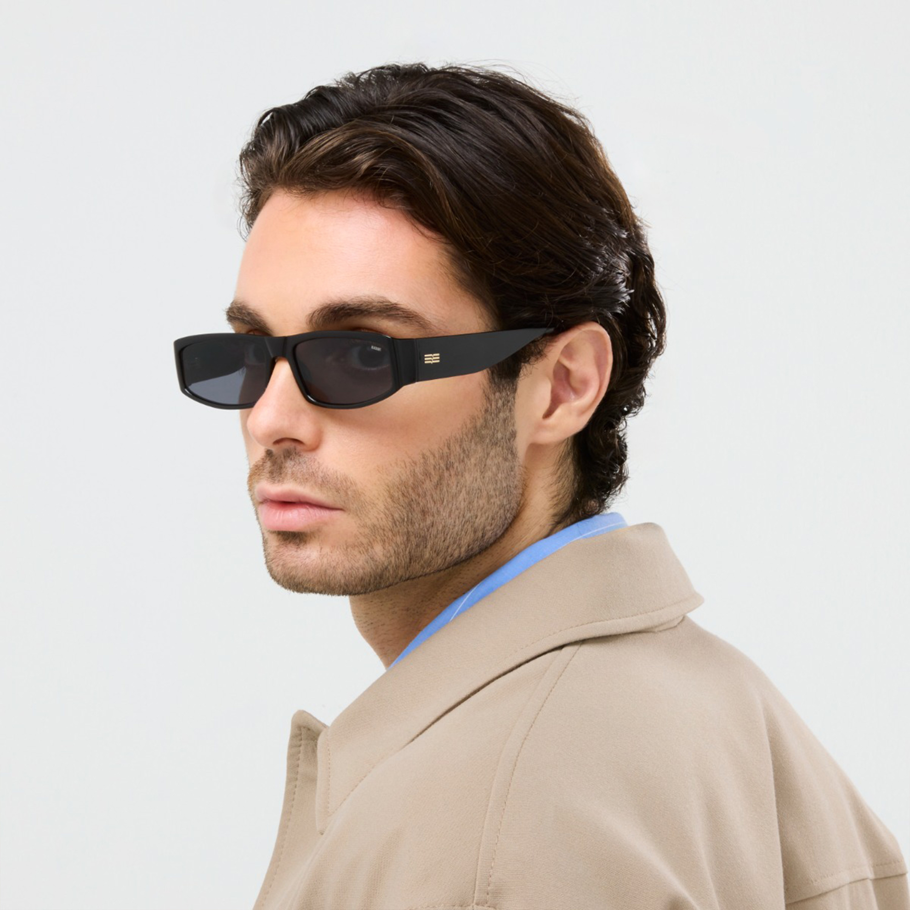 BlackOut Roy 58MM Grey Rectangle Sunglasses - BLA-000335-0107-men-sunglasses-image-5