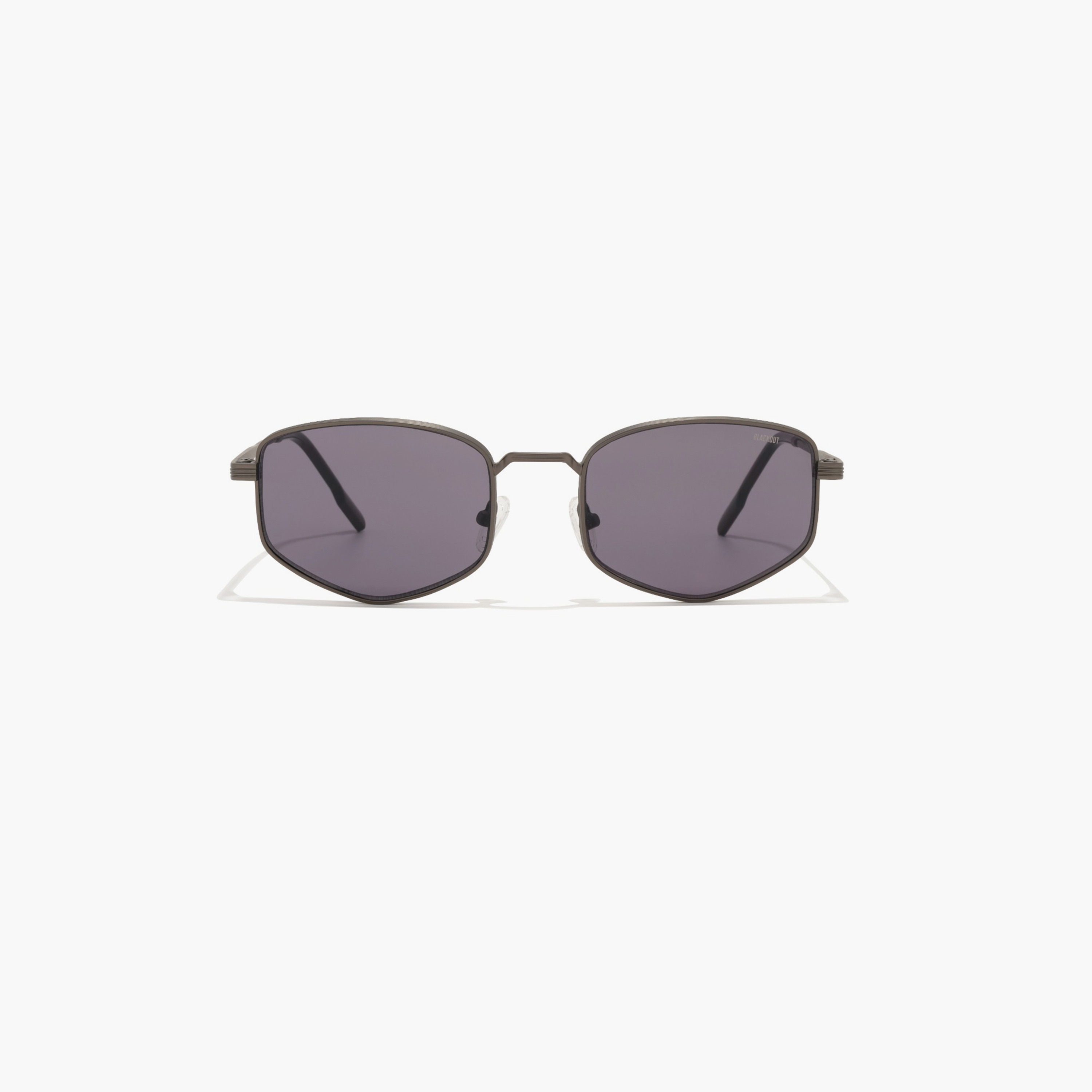 بلاك آوت- نظارة شمسية هارولد 54 مم رمادية ذات إطار هندسي - BLA-000336-0707-men-sunglasses-image-1