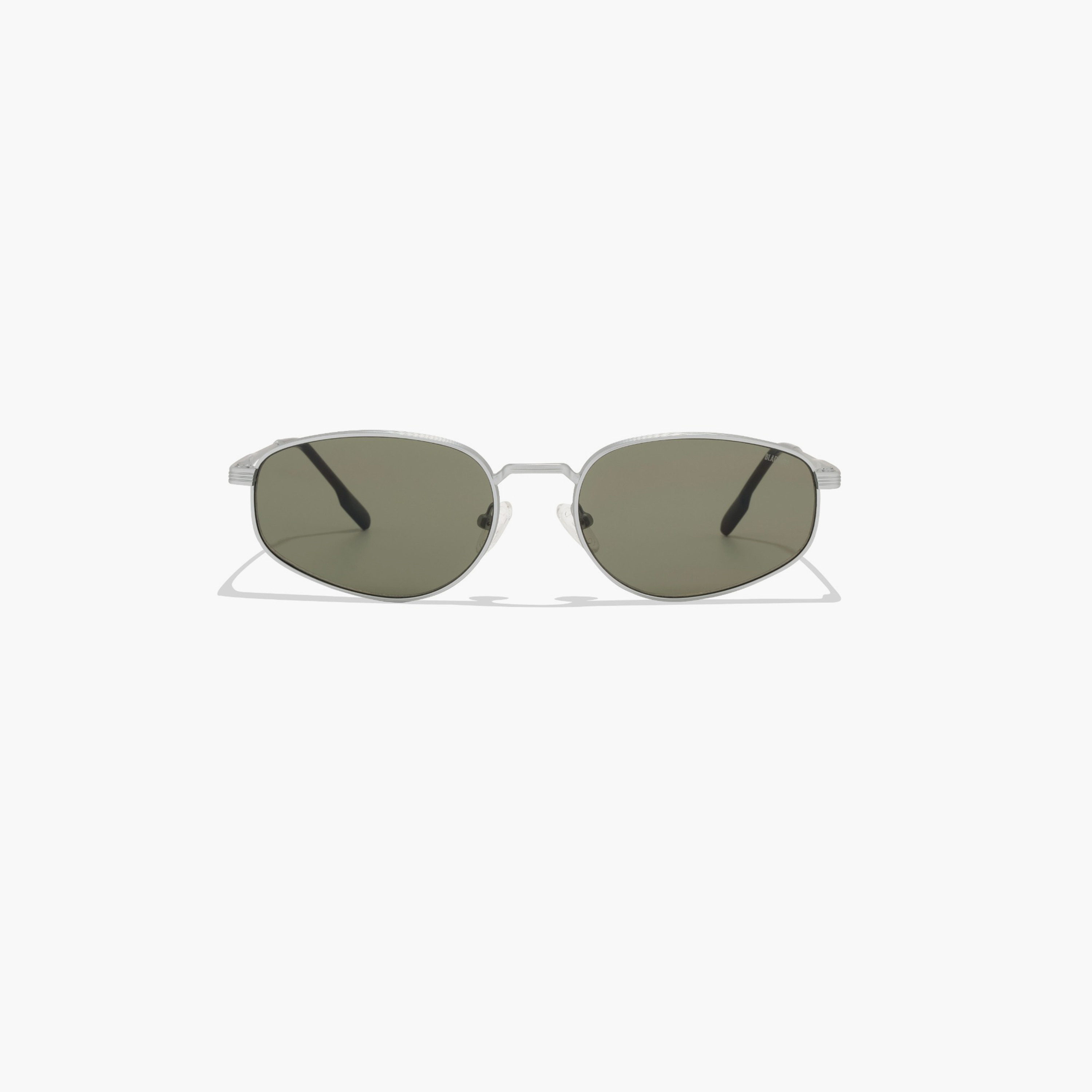 بلاك آوت- نظارة شمسية إدغار 57 مم خضراء ذات إطار هندسي - BLA-000337-1206-men-sunglasses-image-1