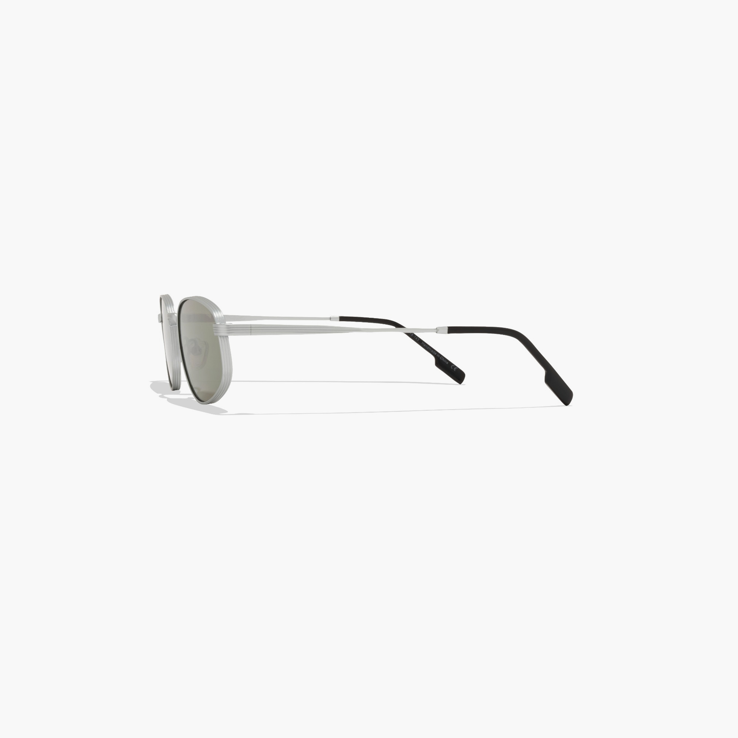 بلاك آوت- نظارة شمسية إدغار 57 مم خضراء ذات إطار هندسي - BLA-000337-1206-men-sunglasses-image-4