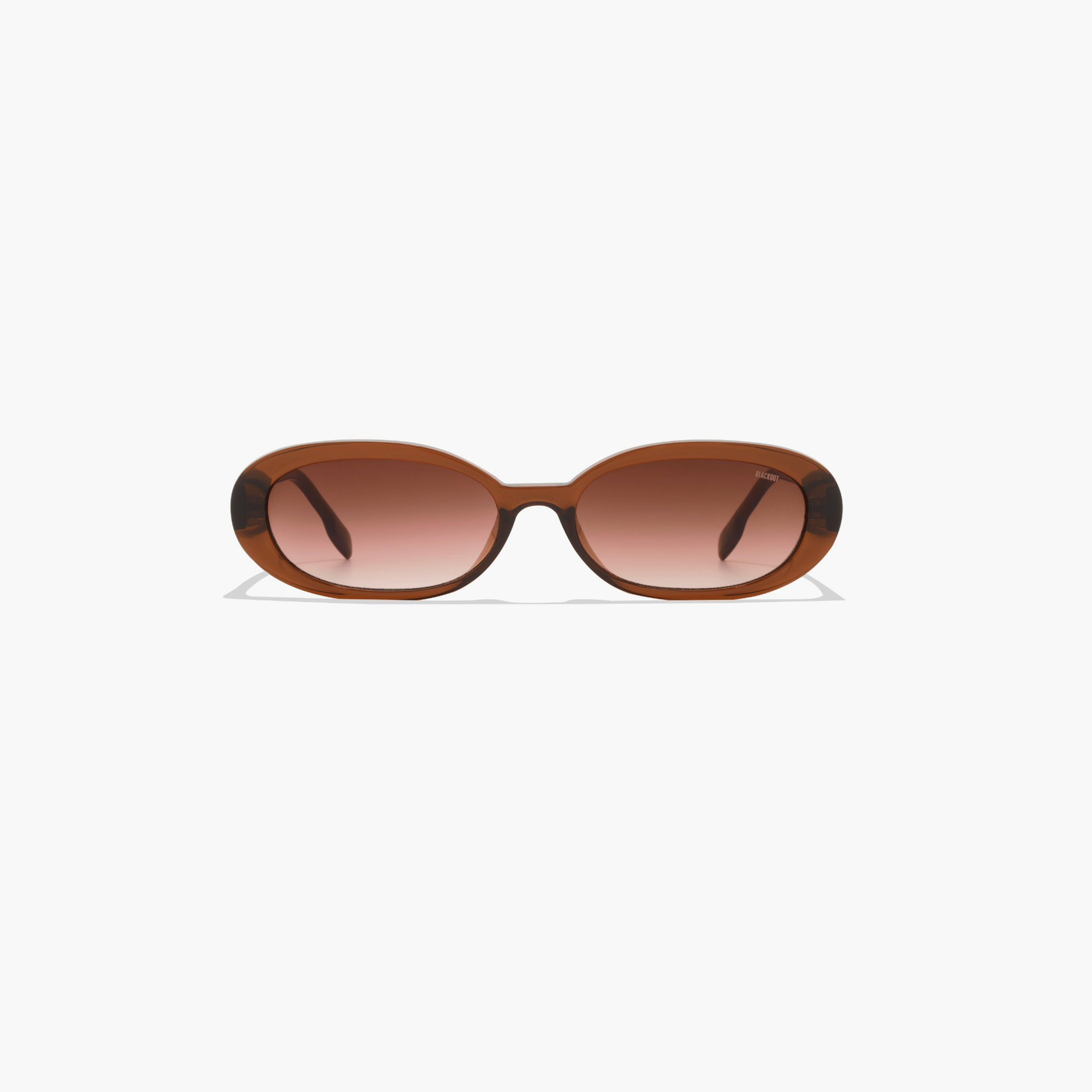 بلاك آوت- نظارة شمسية دوريس بيضاوية بنية مقاس 53 مم - BLA-000340-0404-women-sunglasses-image-1