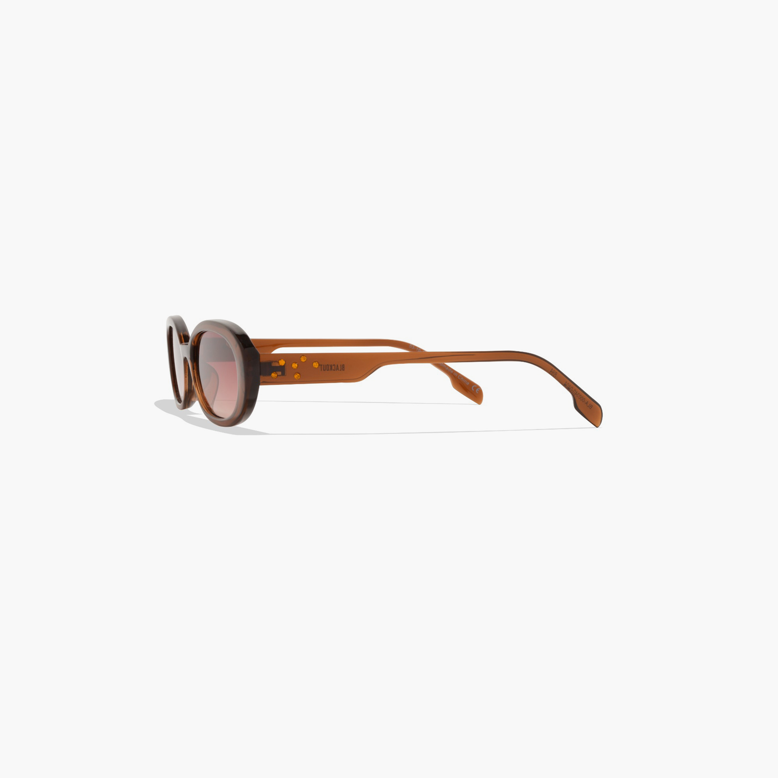 بلاك آوت- نظارة شمسية دوريس بيضاوية بنية مقاس 53 مم - BLA-000340-0404-women-sunglasses-image-4