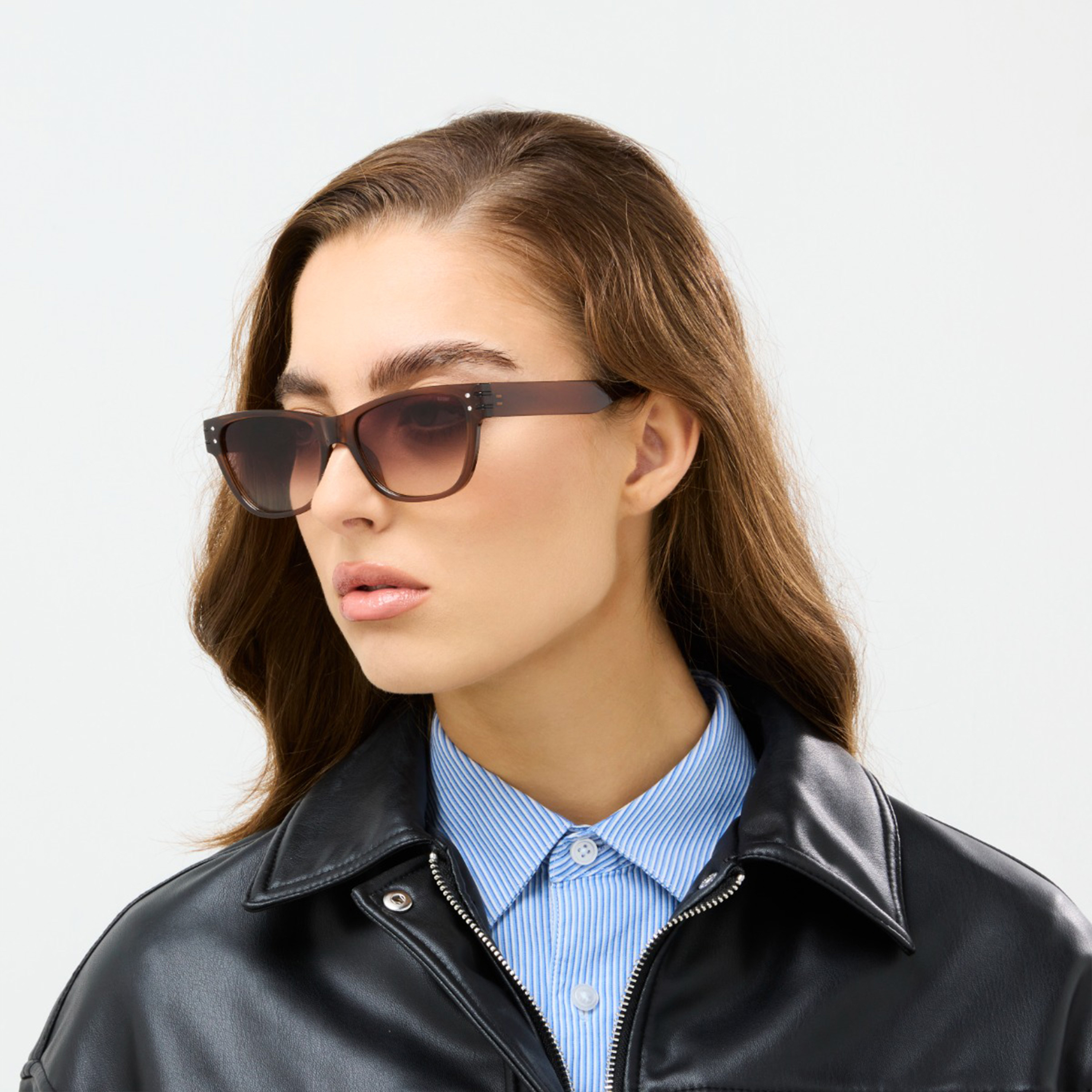 بلاك آوت- نظارة شمسية بيتي 55 مم بنية مستطيلة - BLA-000341-0404-women-sunglasses-image-5