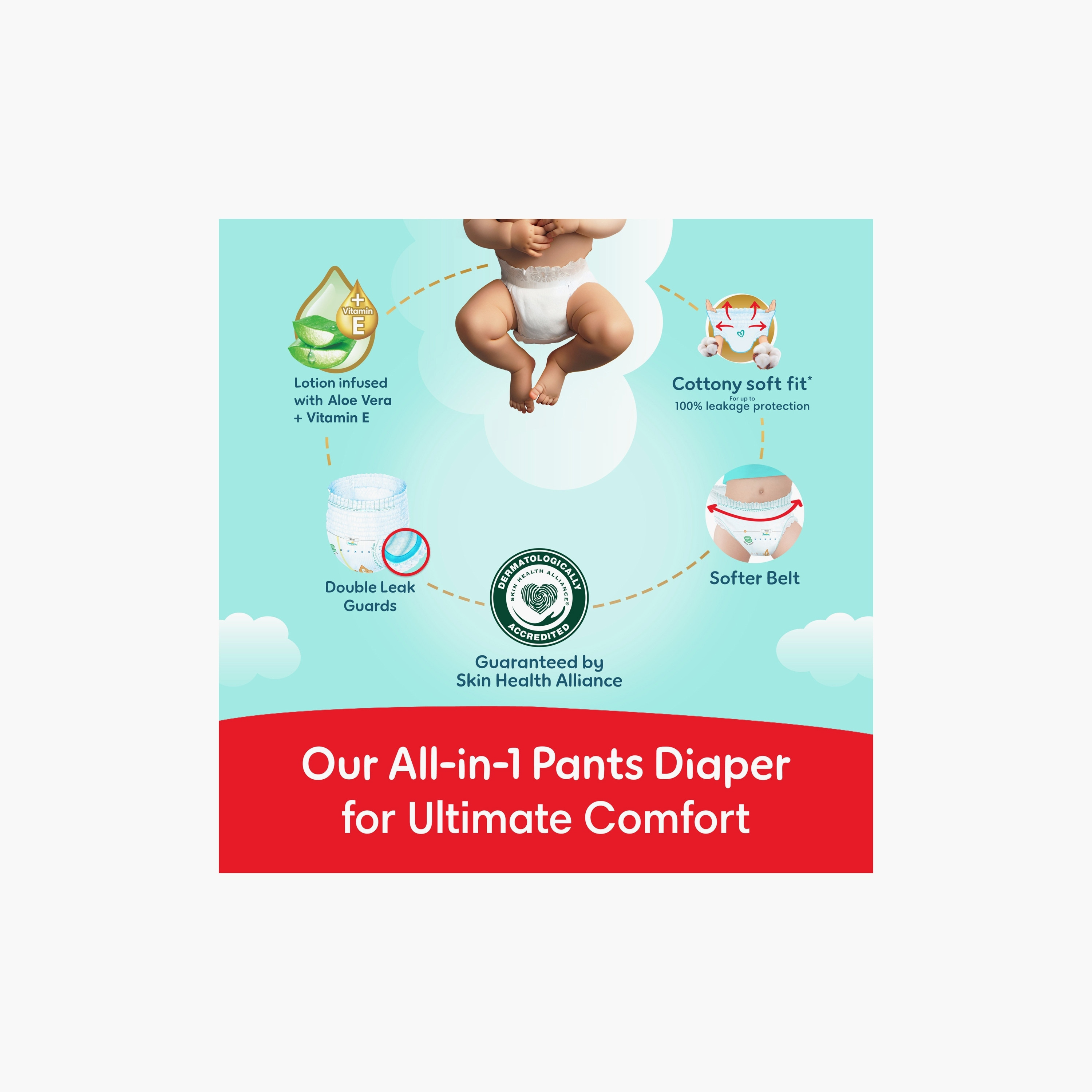 Pampers 34-Piece Ultimate Comfort Pant Style Diapers with Aloe Vera & Vitamin E - Size 6 - 16kg+-baby-diapering-diapers-image-7