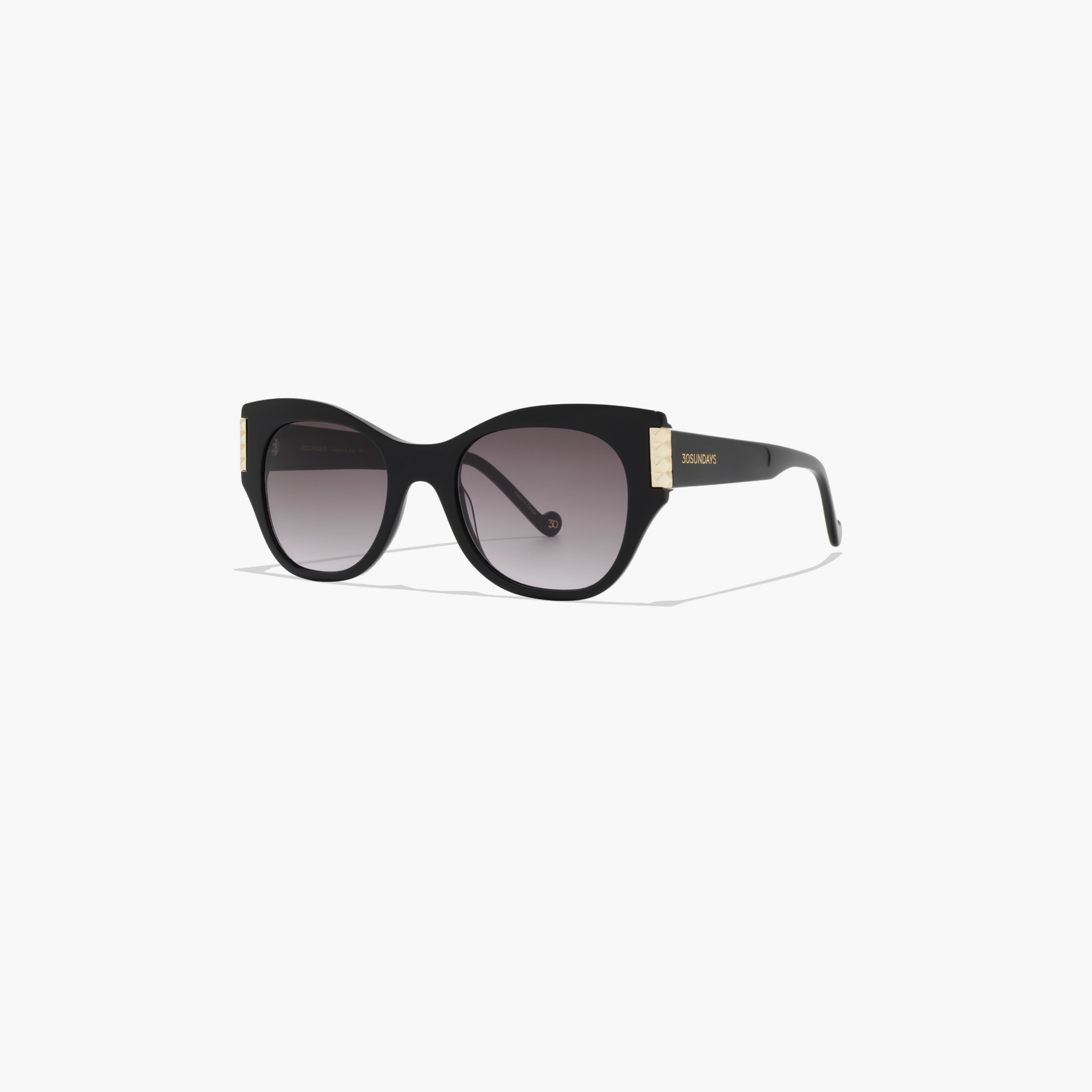 30صندايز- نظارة شمسية غازيل 52 مم لون بني - عين القطة - 30S-000418-0107-women-sunglasses-image-3