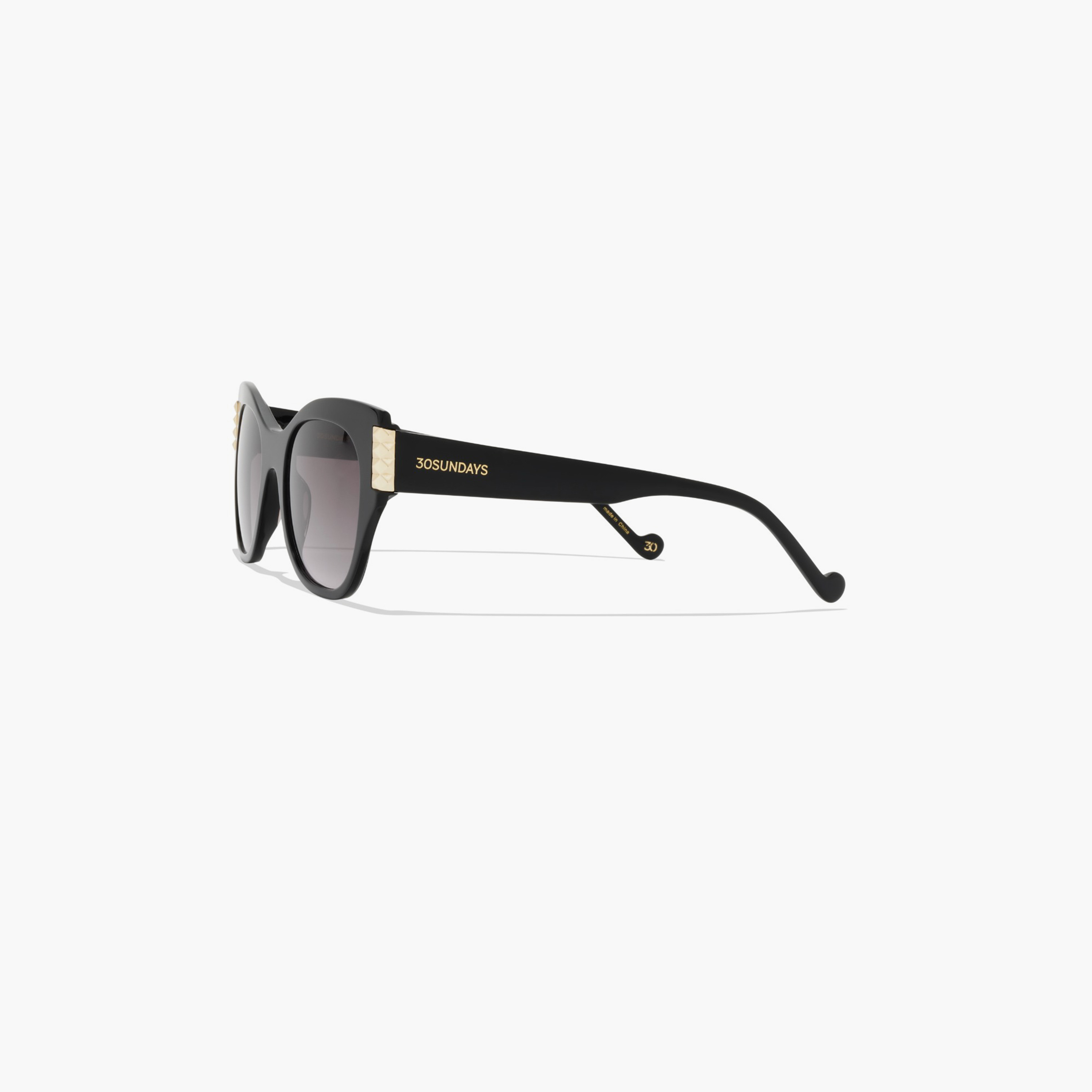 30Sundays Gazelle 52MM Brown Cat Eye Sunglasses - 30S-000418-0107-women-sunglasses-image-4