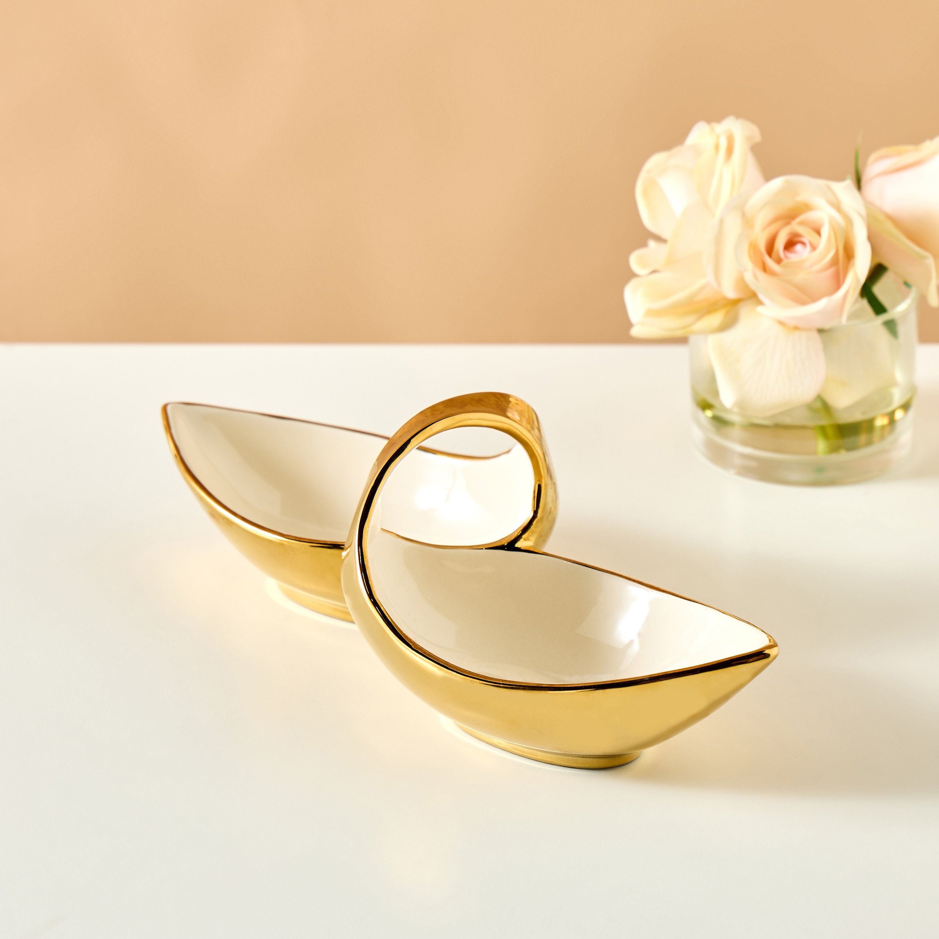 Evoque Double Serving Bowl - 34x15 cms-household-dining-dinnerware-bowls-image-1
