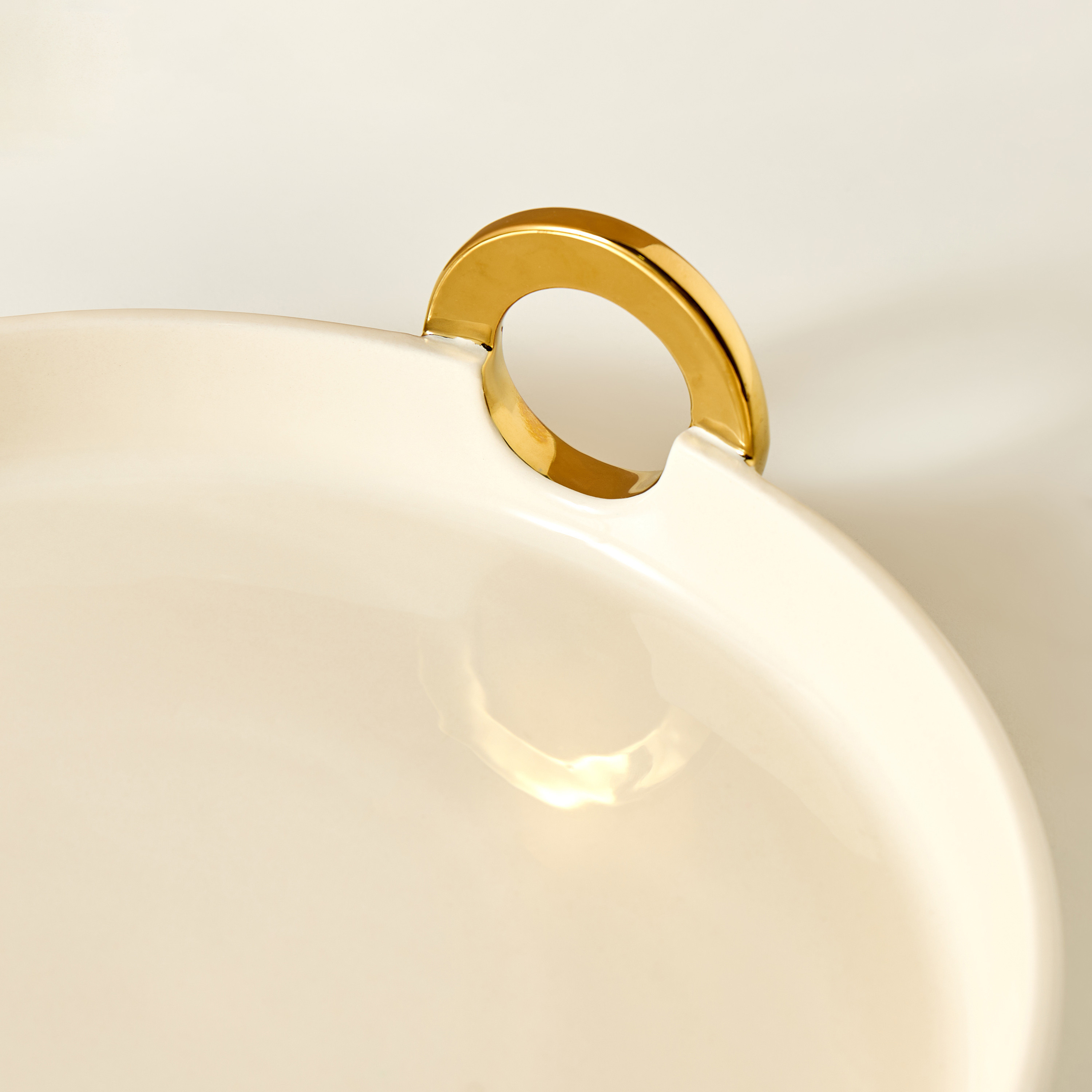 Evoque Decorative Serving Tray with Handles - 31 cms-household-dining-serveware-servingtrays-image-3