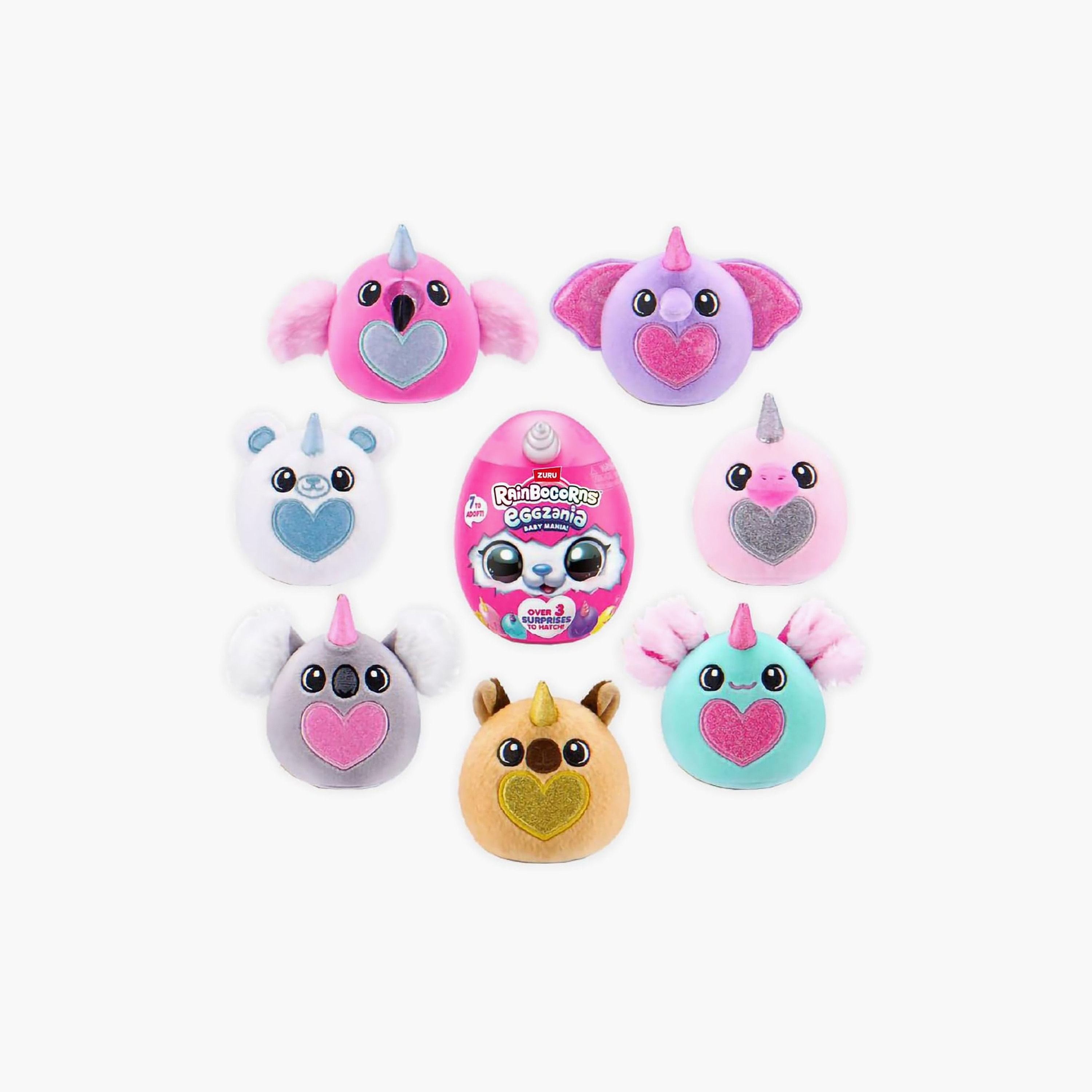 Rainbocorns Eggzania Series 1 Surprise Egg Toy-toys-plushsofttoys-cartooncharacters-image-1
