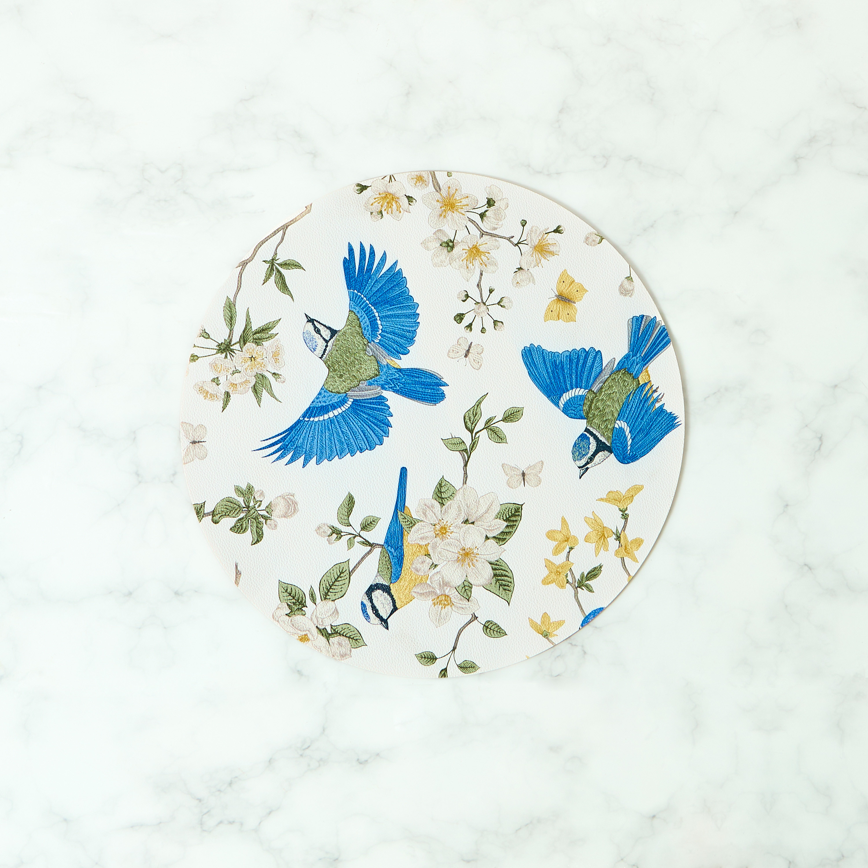 Bird Print 2-Piece Placemat Set - 38 cms-household-dining-tablelinen-placemats-image-5