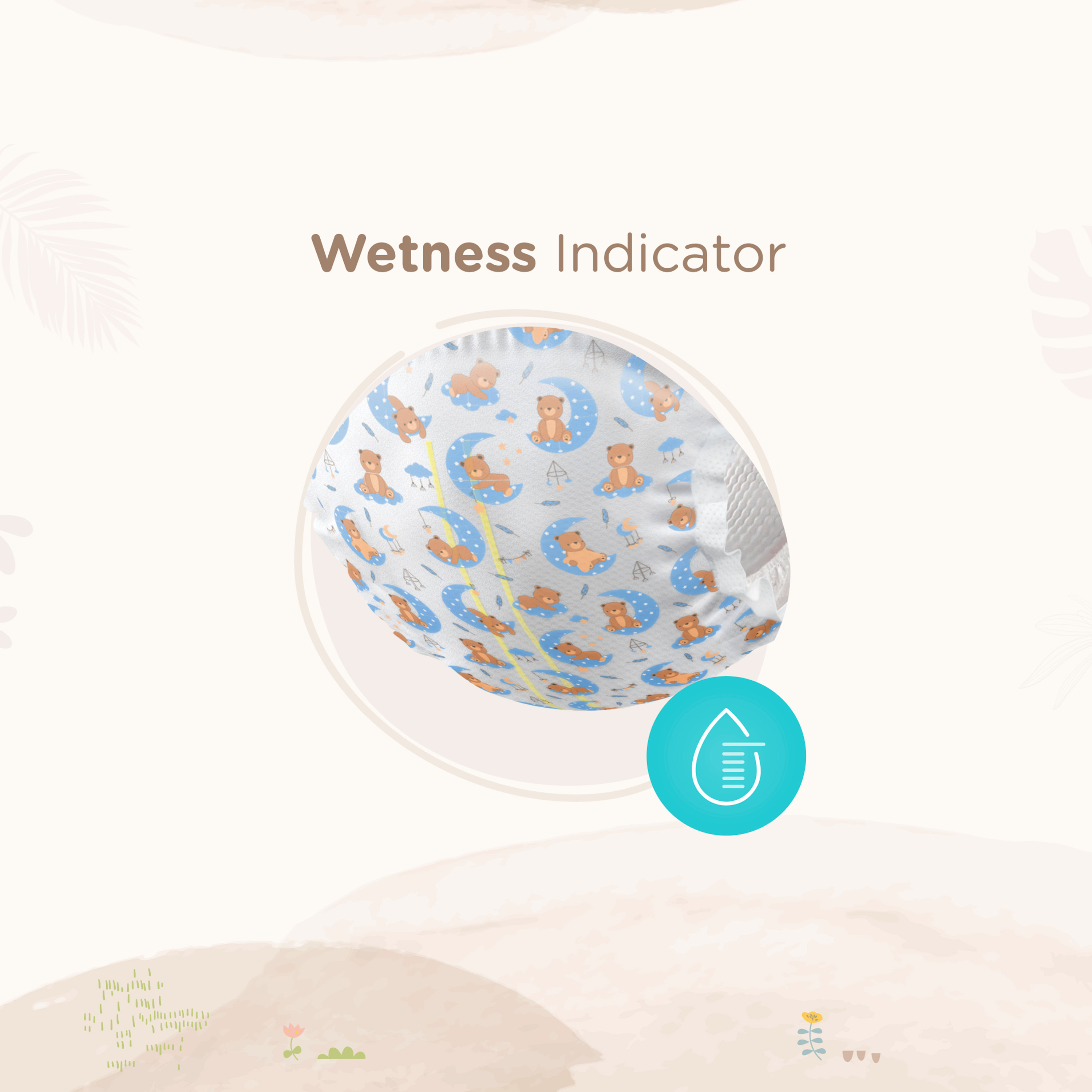 عبوة حفّاضات بشريط لاصق 216 قطعة نعومة الريش مقاس 3 (4-9 كجم) من جونيورز-baby-diapering-diapers-image-9