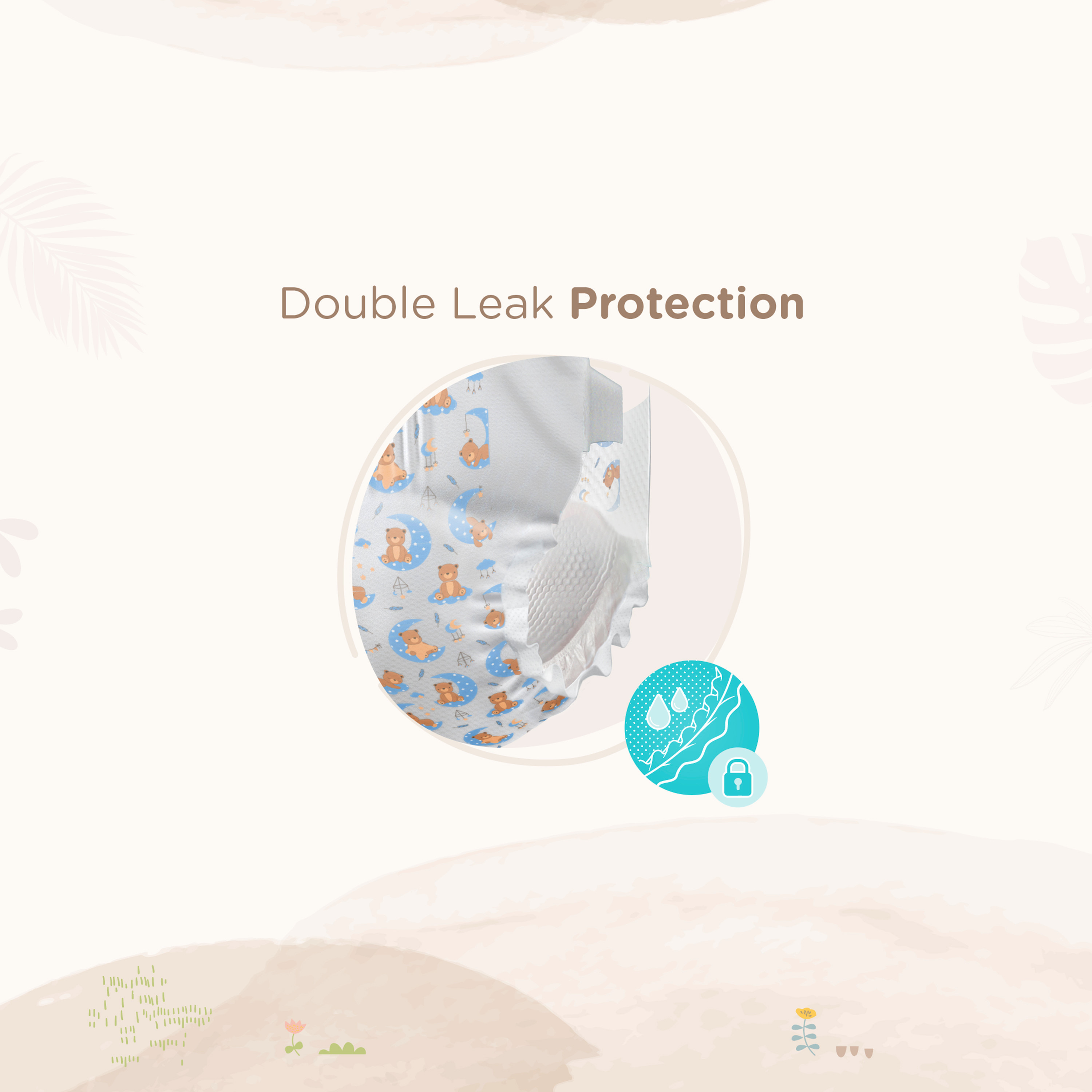 عبوة حفّاضات بشريط لاصق 200 قطعة نعومة الريش مقاس 4 (7-14 كجم) من جونيورز-baby-diapering-diapers-image-8