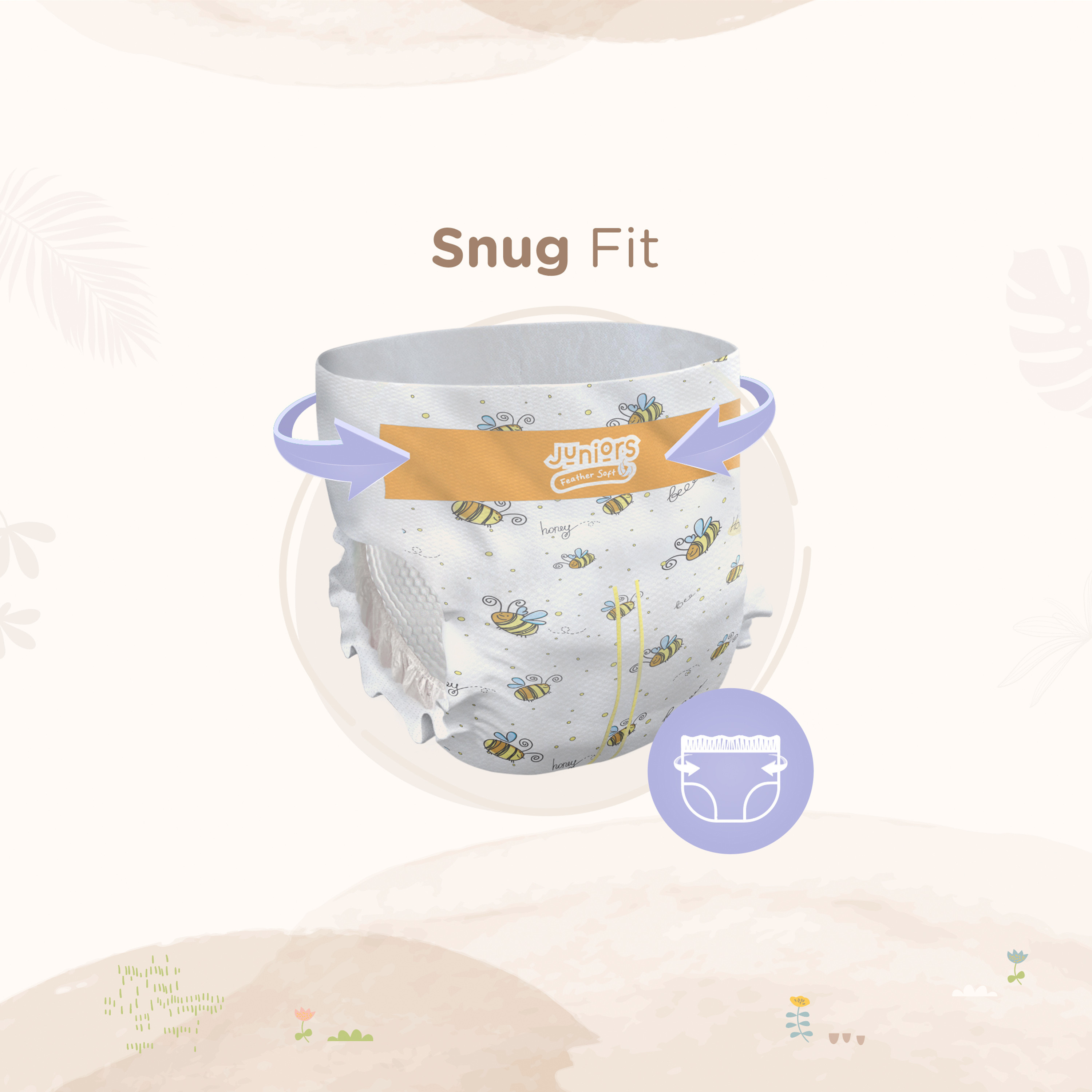 Juniors 184-Piece Pant Style Diapers Size 4 (7-14 kg) Feather Soft Bundle Pack-baby-diapering-diapers-image-10