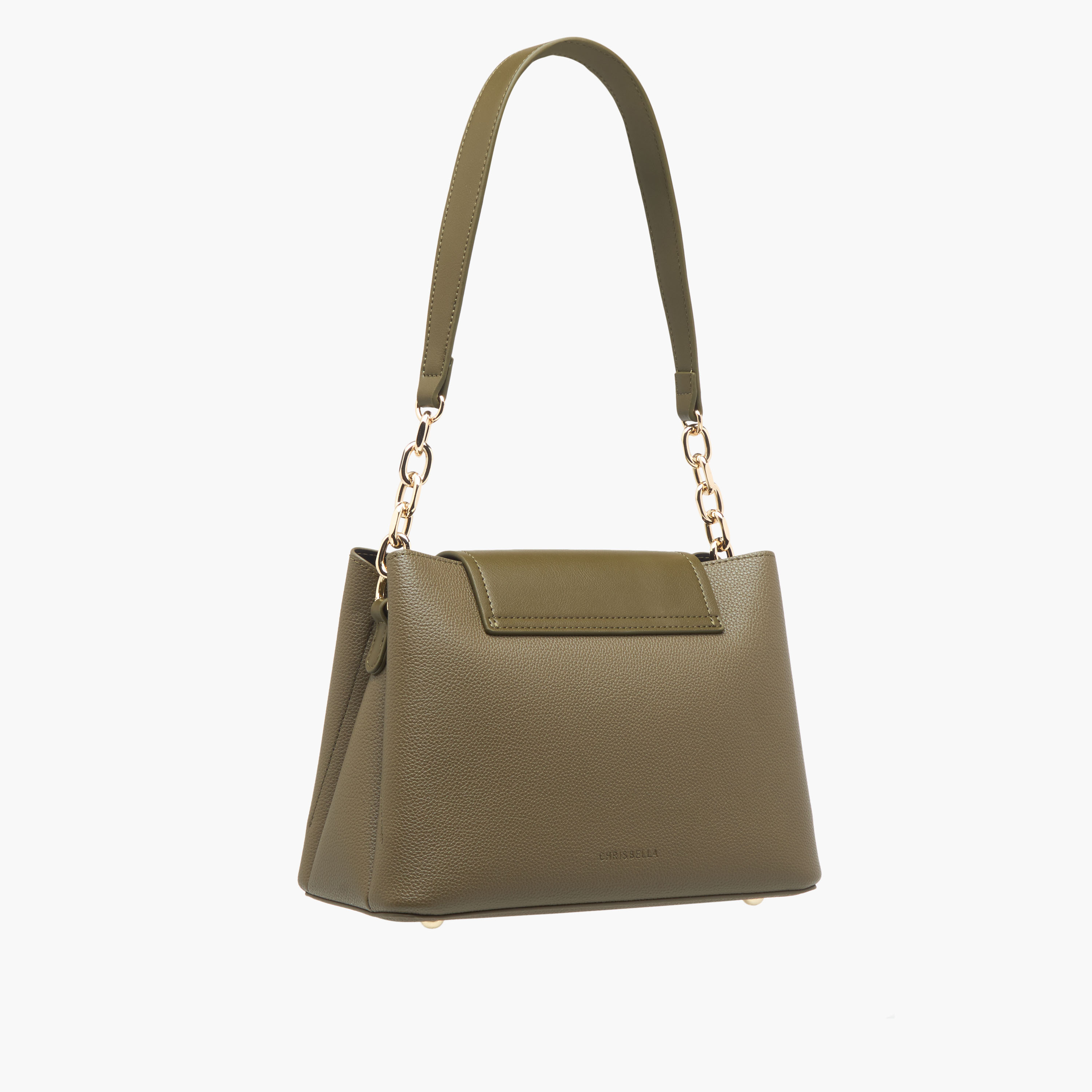 Chrisbella Solid Shoulder Bag with Adjustable Strap and Wallet-women-bagsandwallets-handbags-image-4